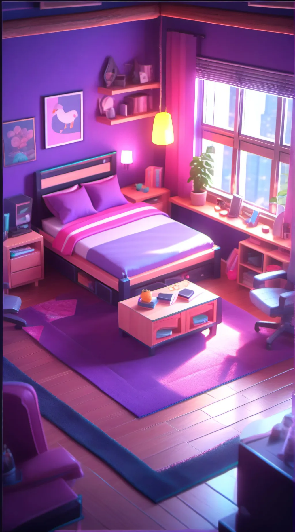 ai character: work it movie background