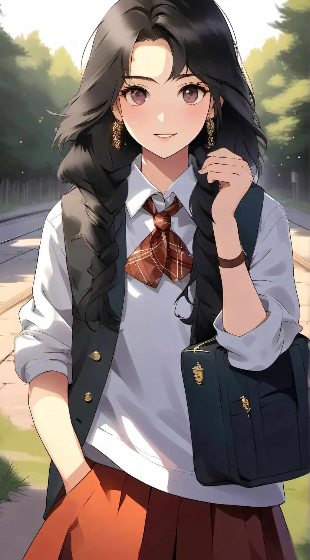 ai character: Katie background