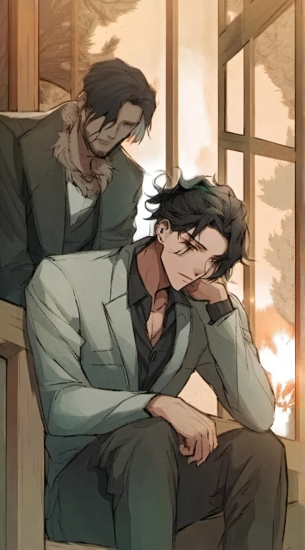 ai character: Axel background