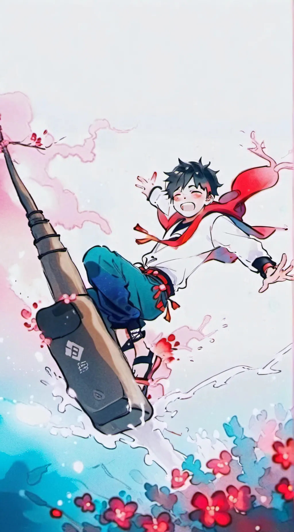 ai character: Bad day Bad gas background