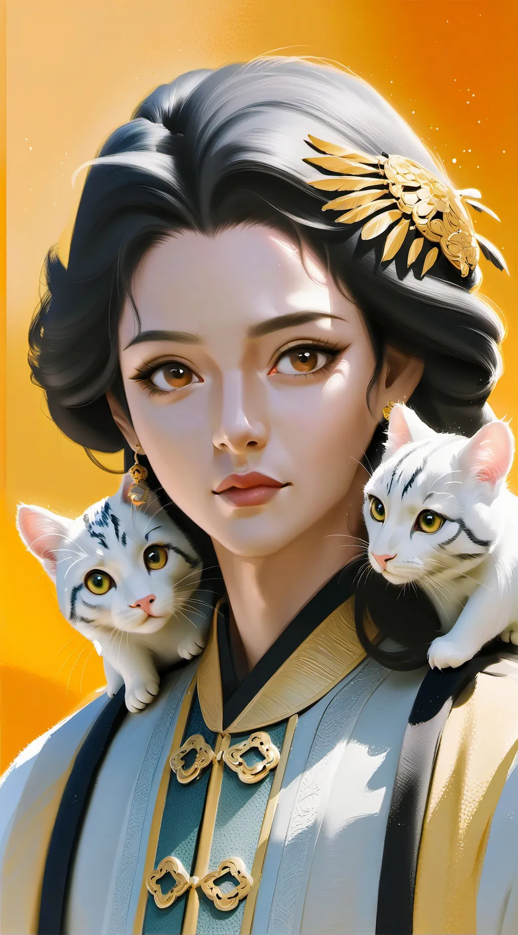 ai character: emily  background