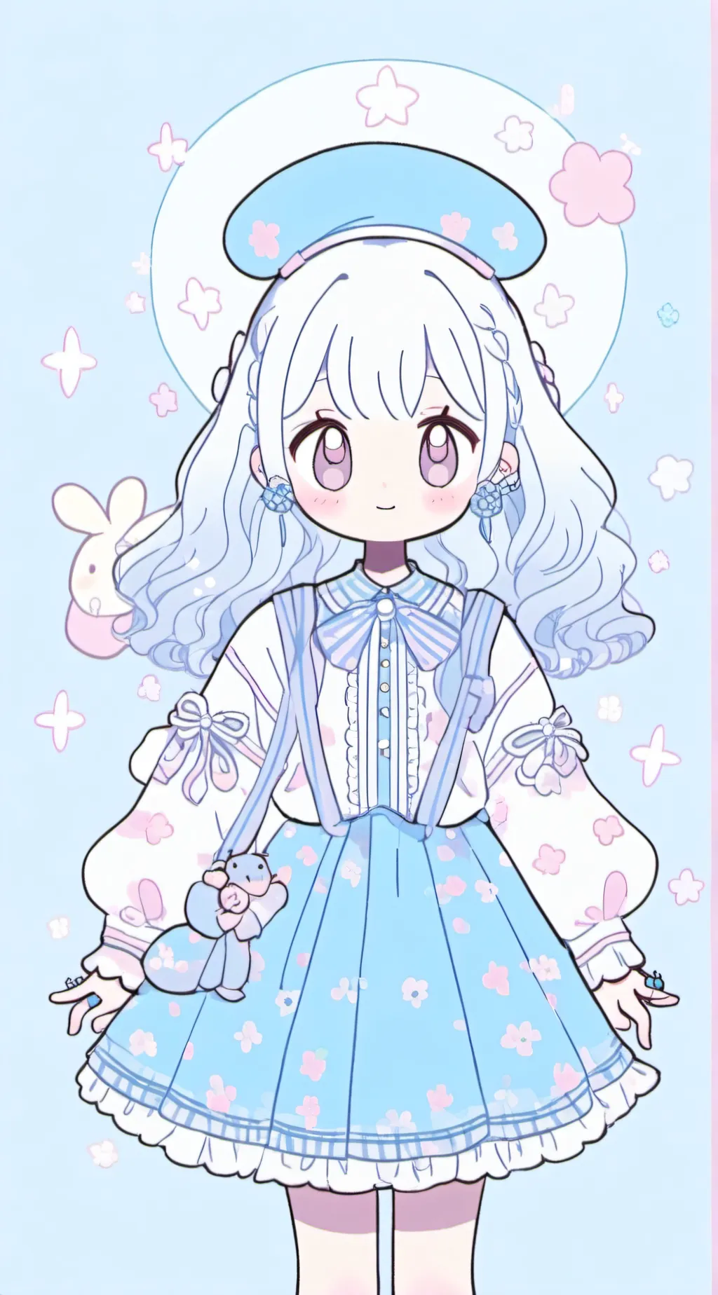 ai character: just chill here background