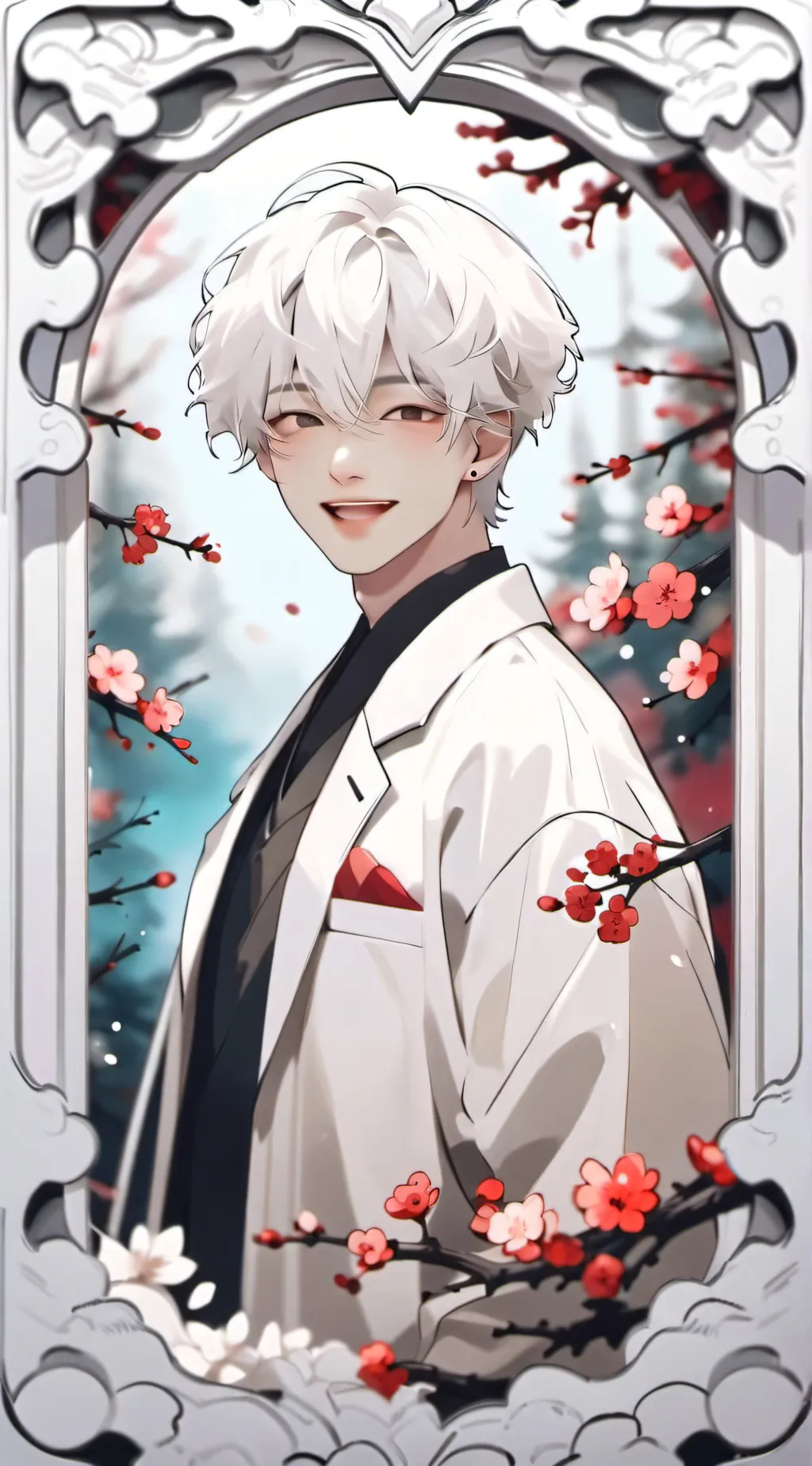 ai character: Bangchan  background
