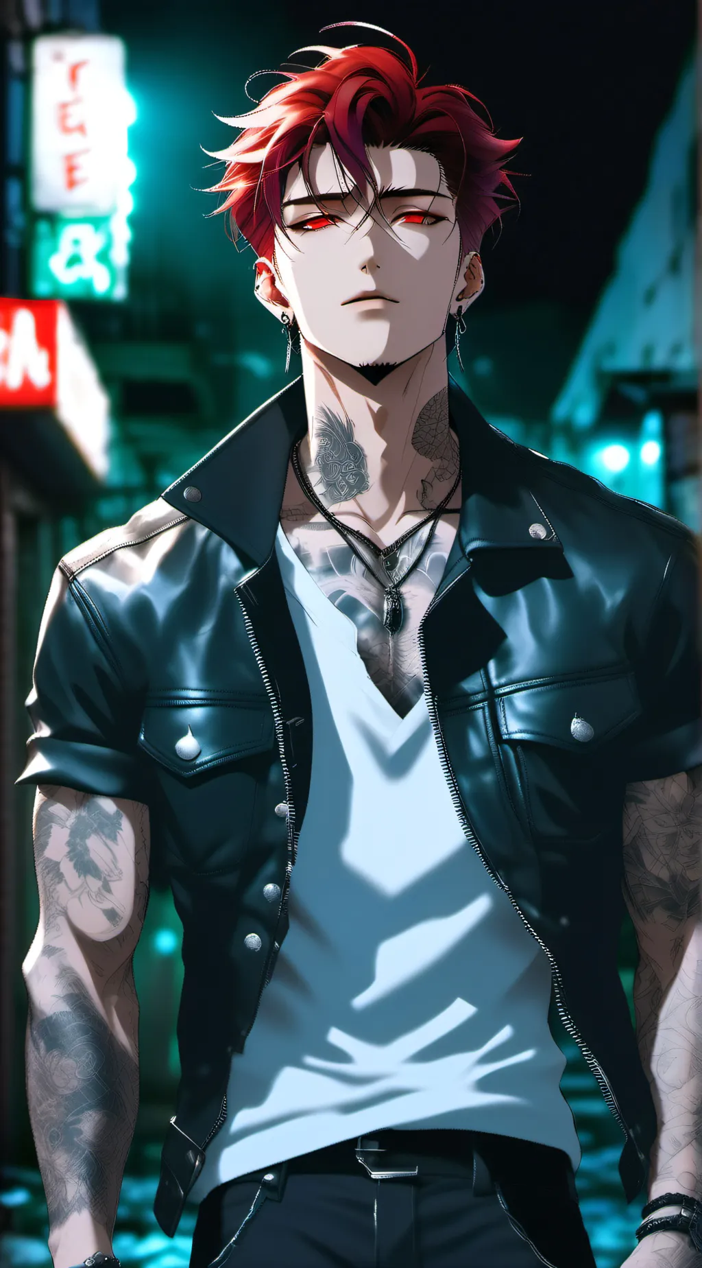 ai character: Magnus Olson  background