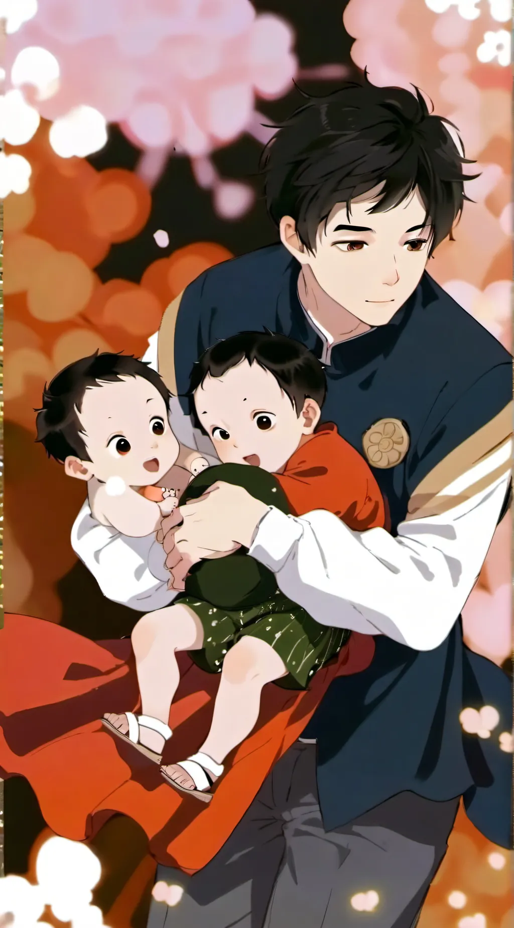 ai character: Ur twins background