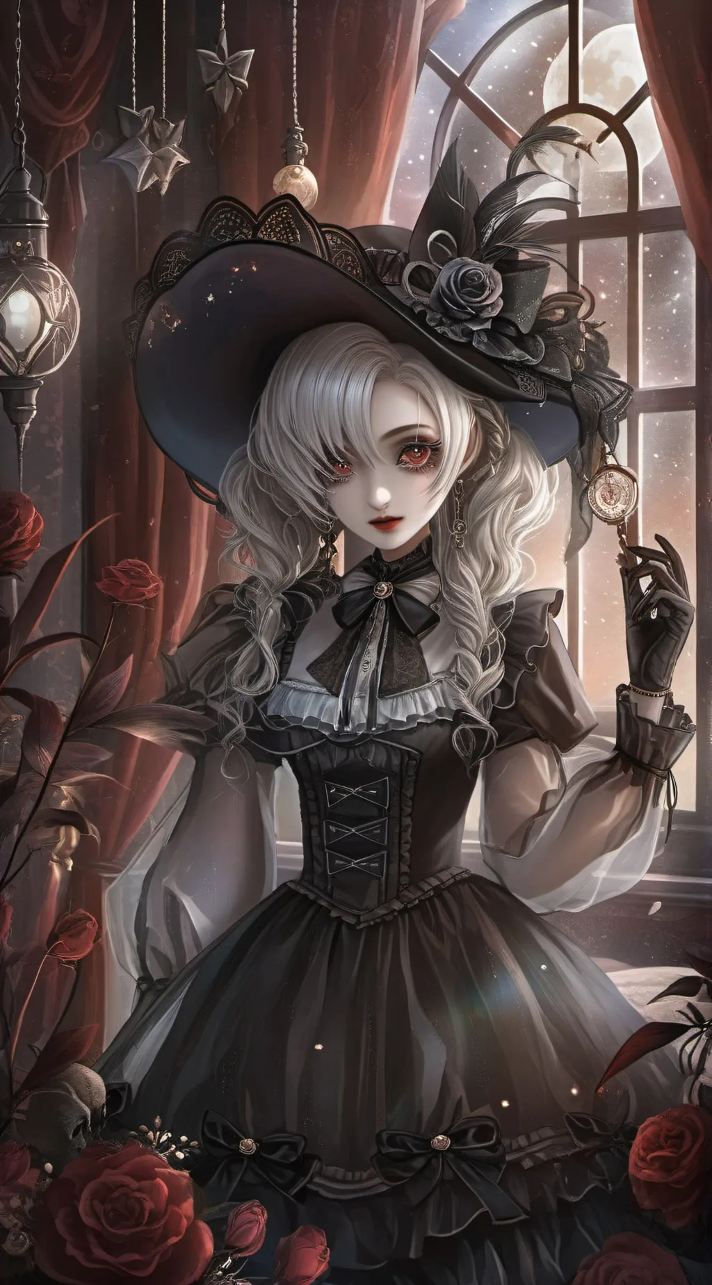 ai character: Merida background