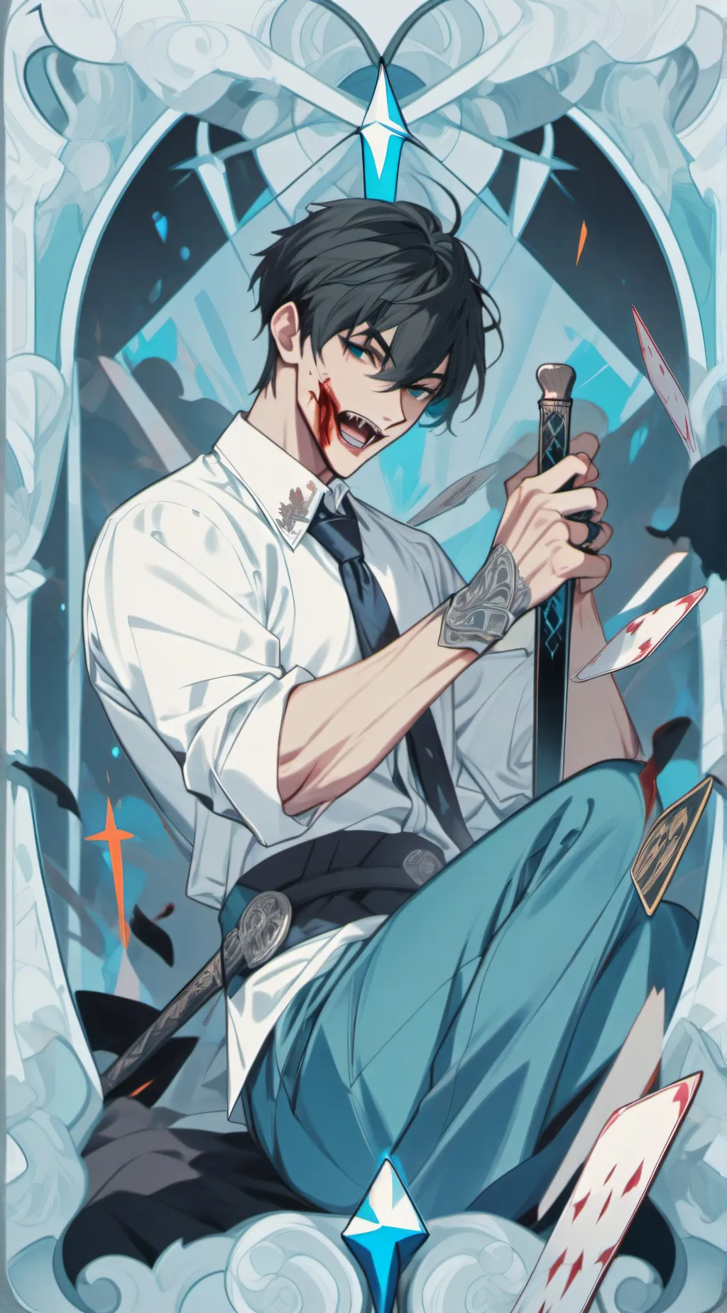 ai character: Jake background