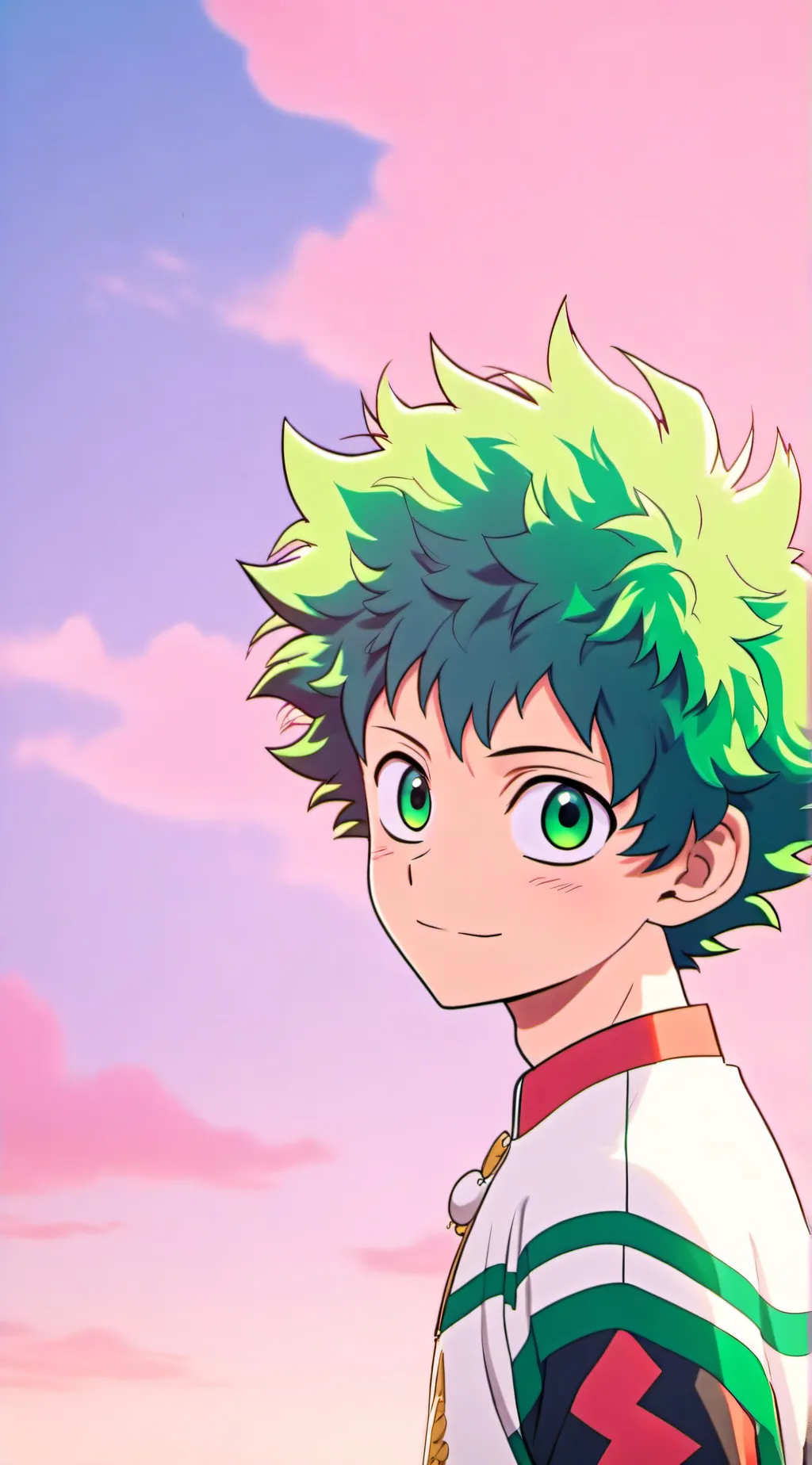ai character: IZUKU background