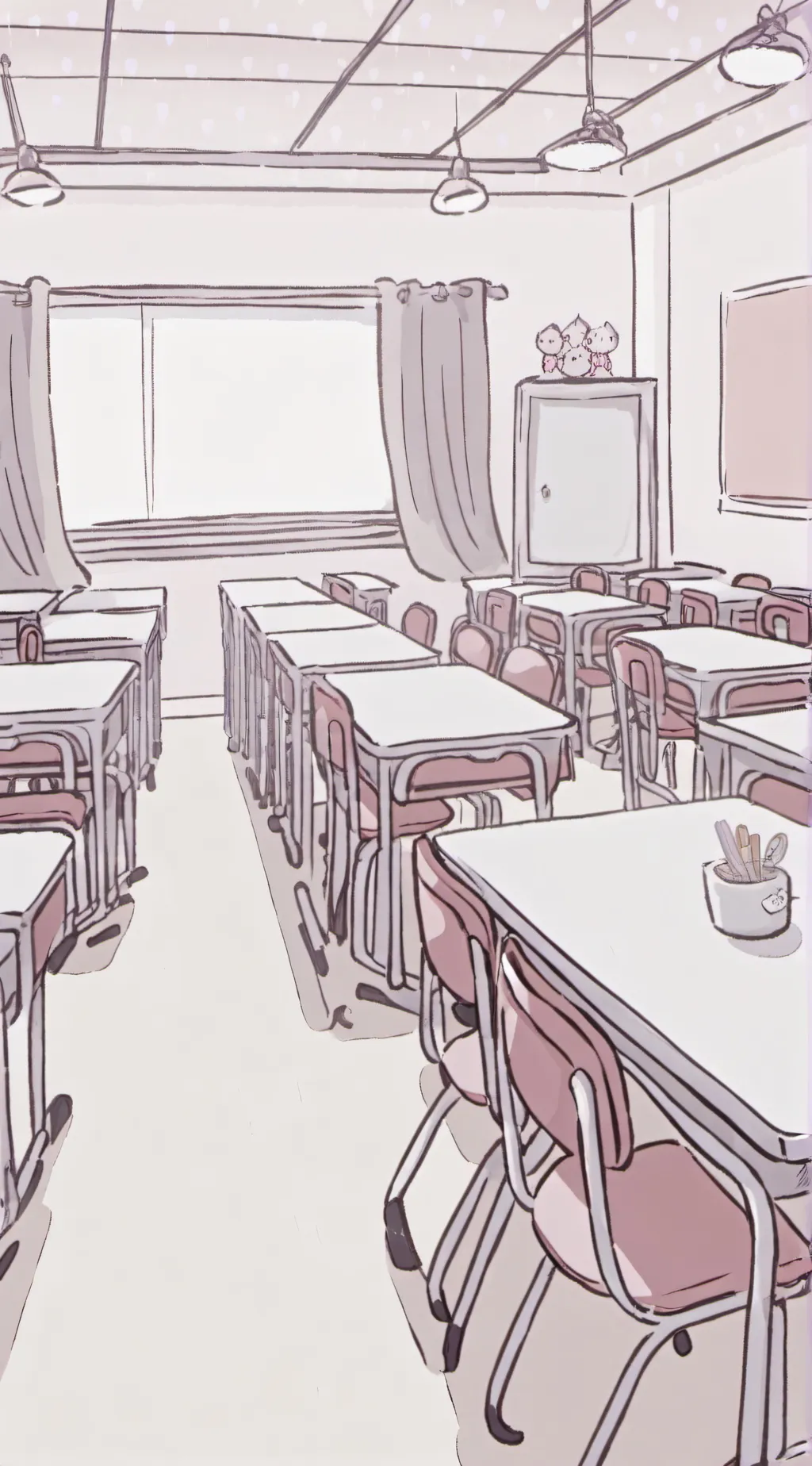 ai character: mha love you background