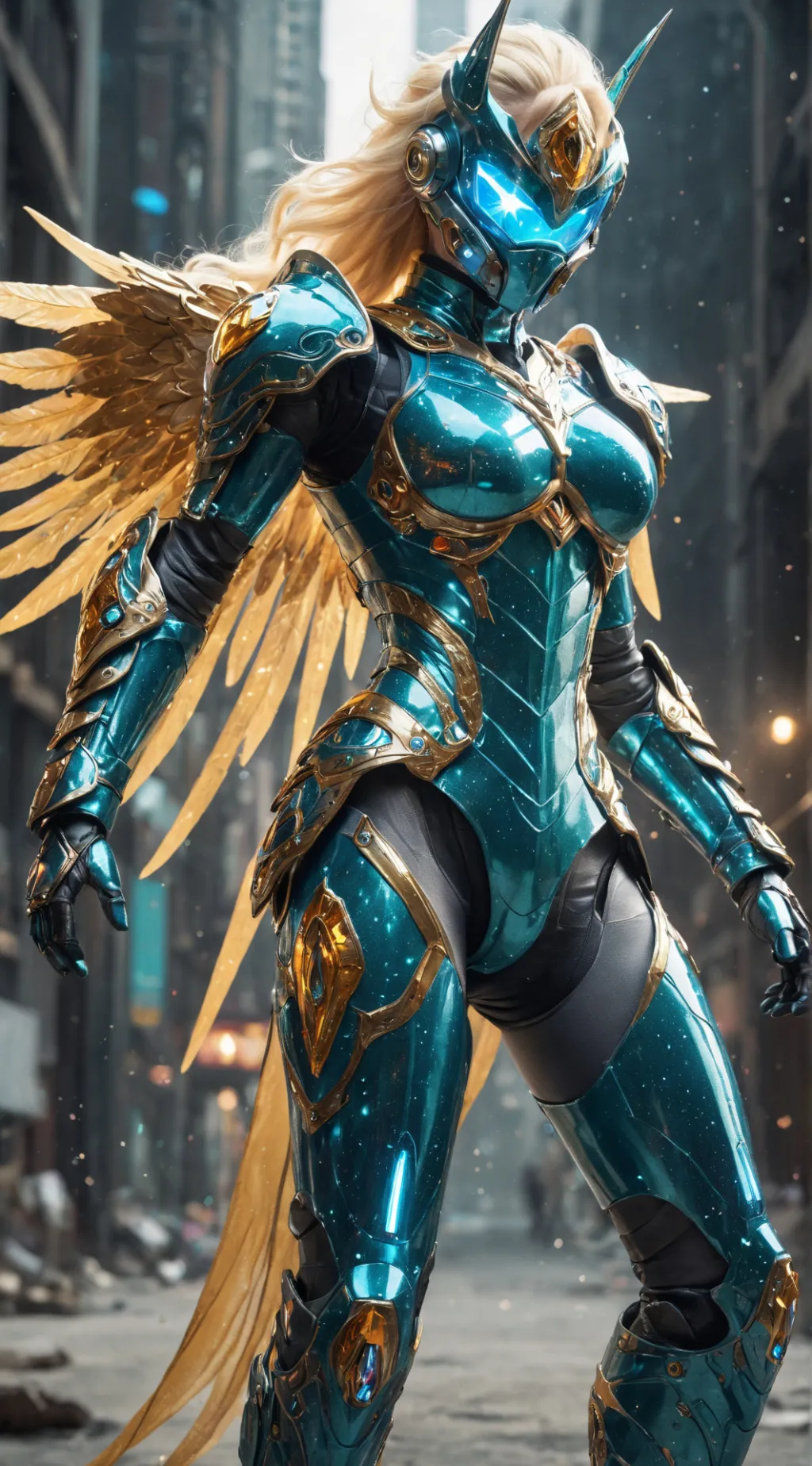 ai character: Angel Geddon background