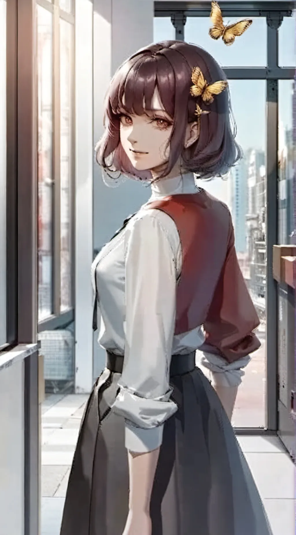 ai character: yosano background