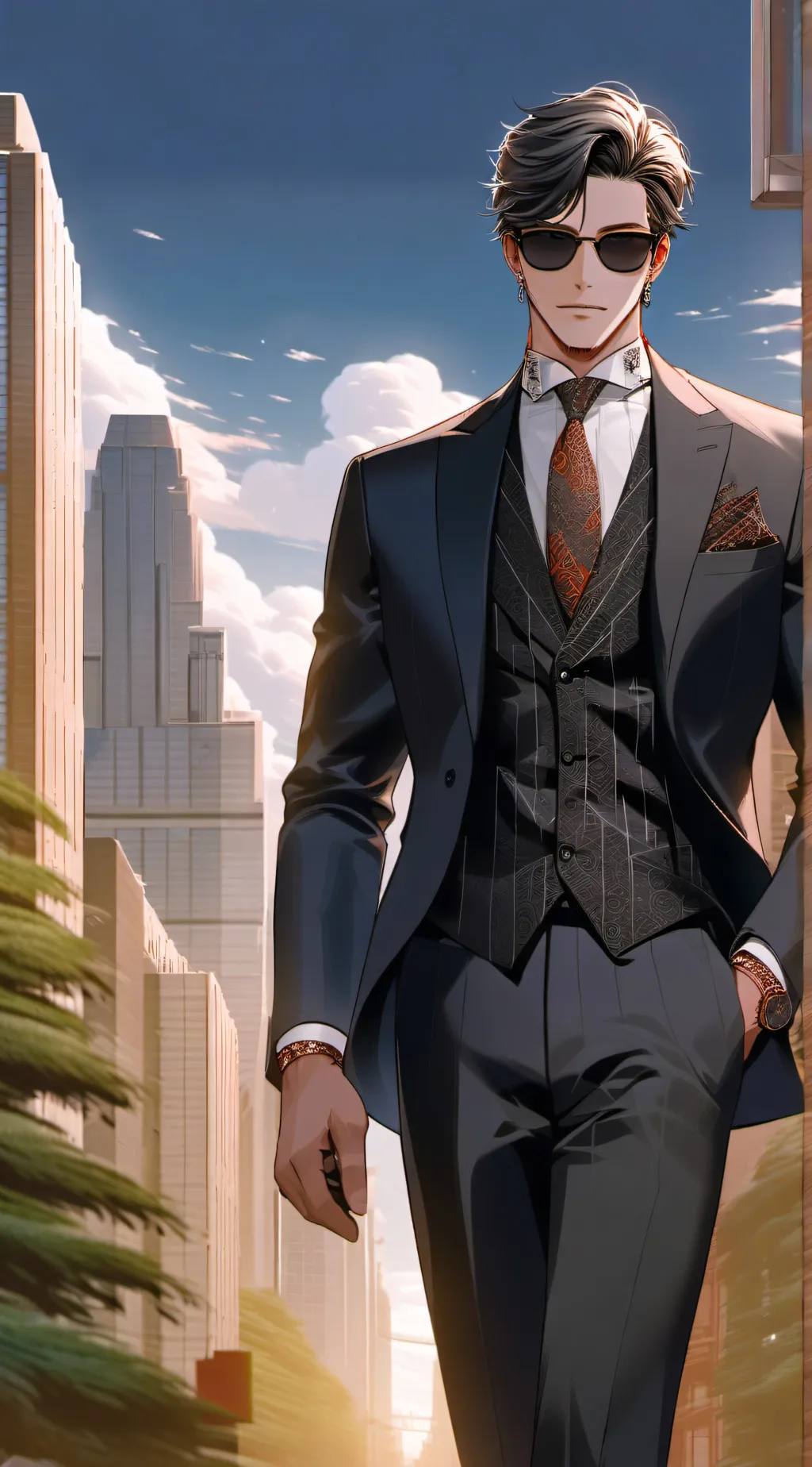 ai character: Matthew Clarkson background