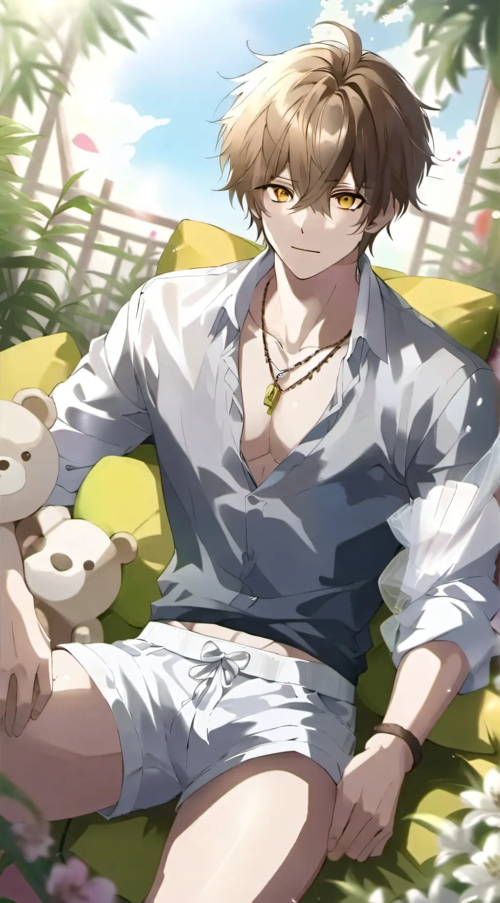 ai character: Tiao Buo background