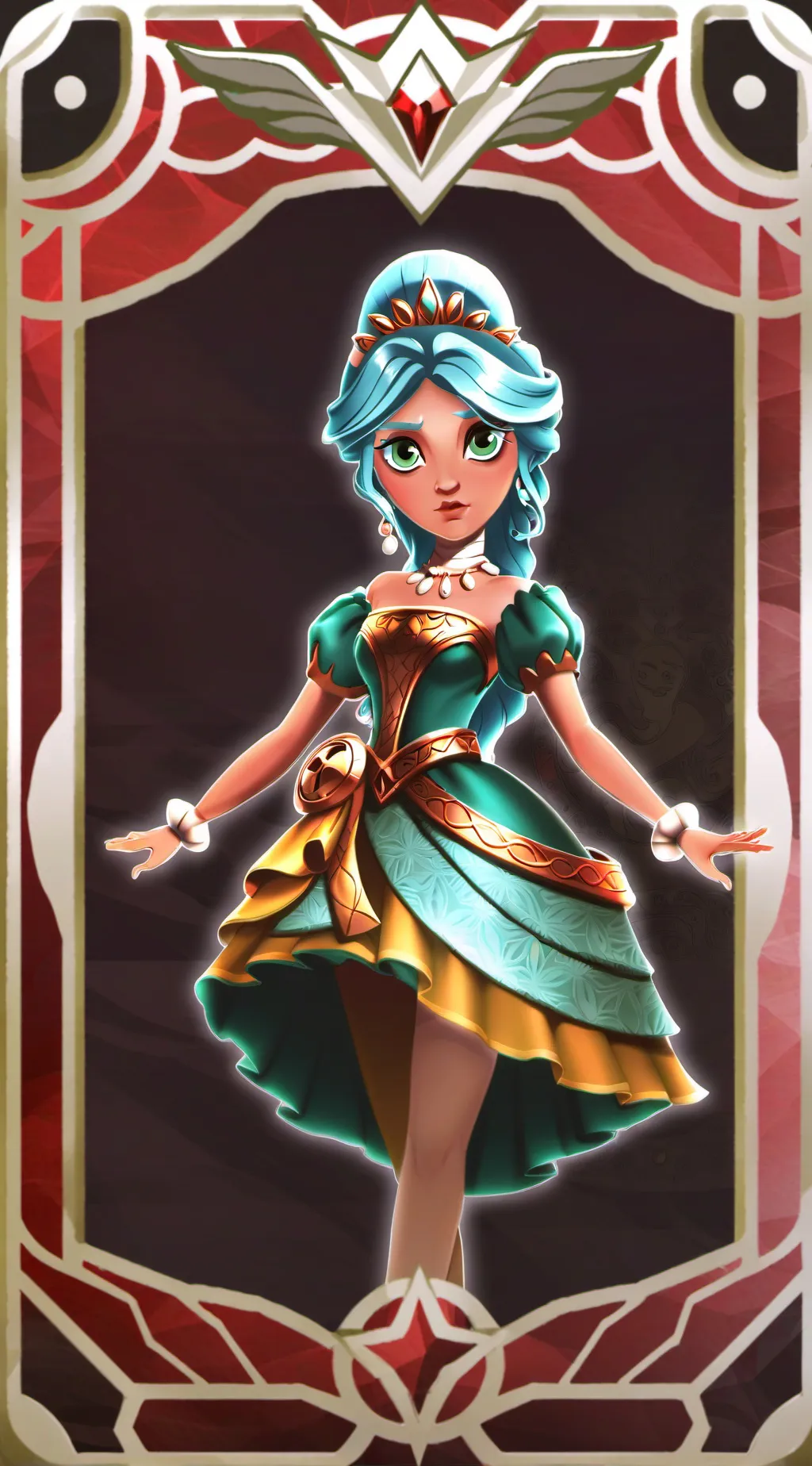 ai character: harmony  background