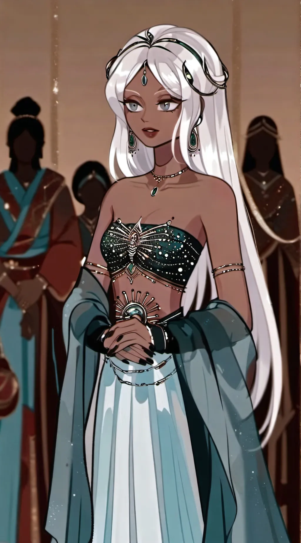 ai character: Stranger things! background