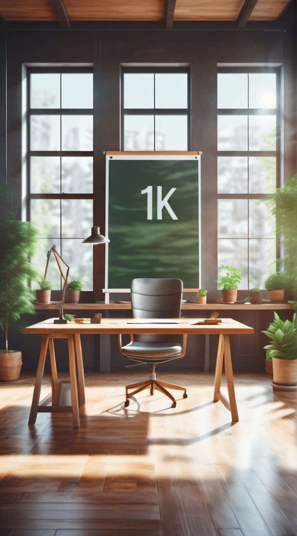 ai character: #1K!!! background