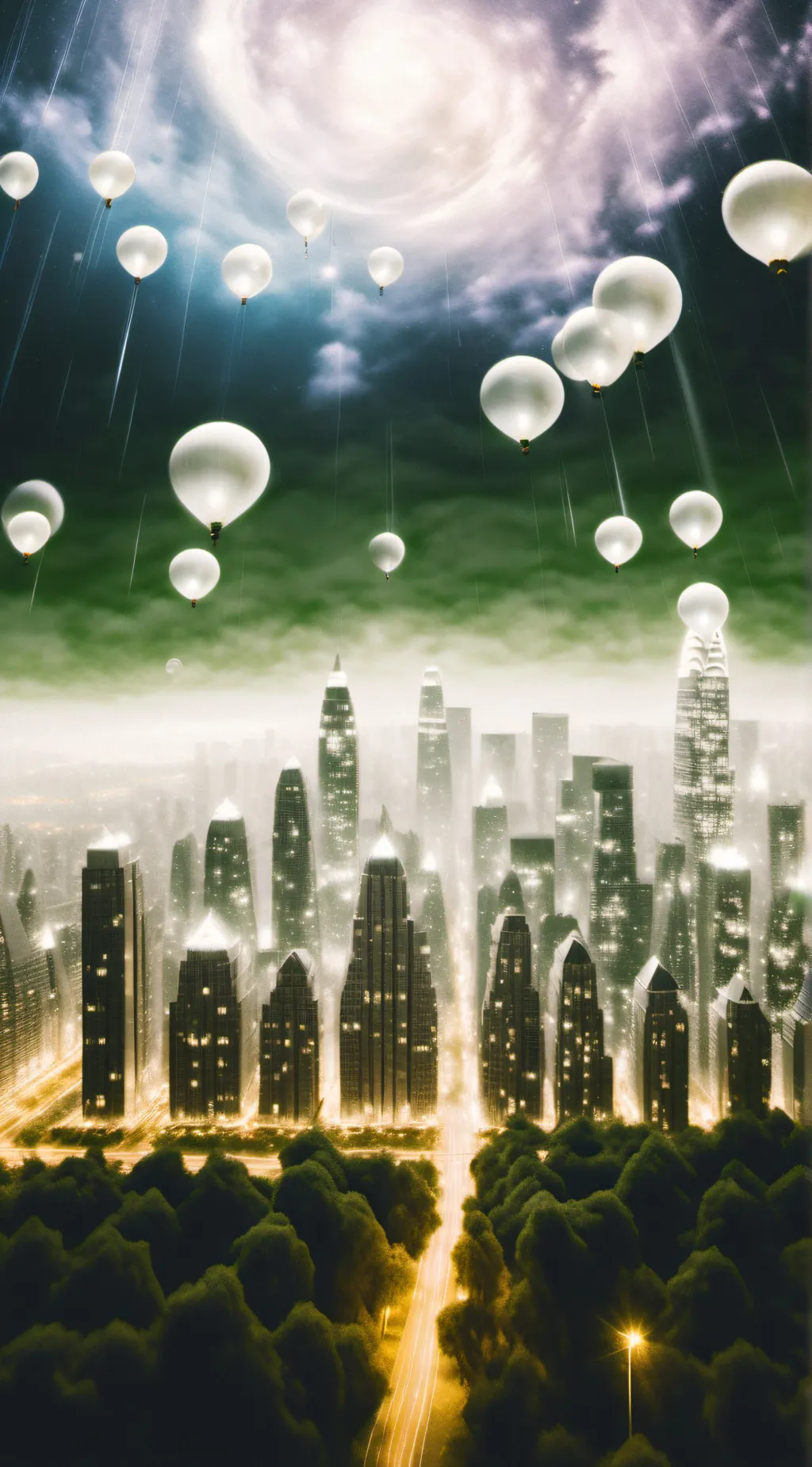 ai character: Invert  background