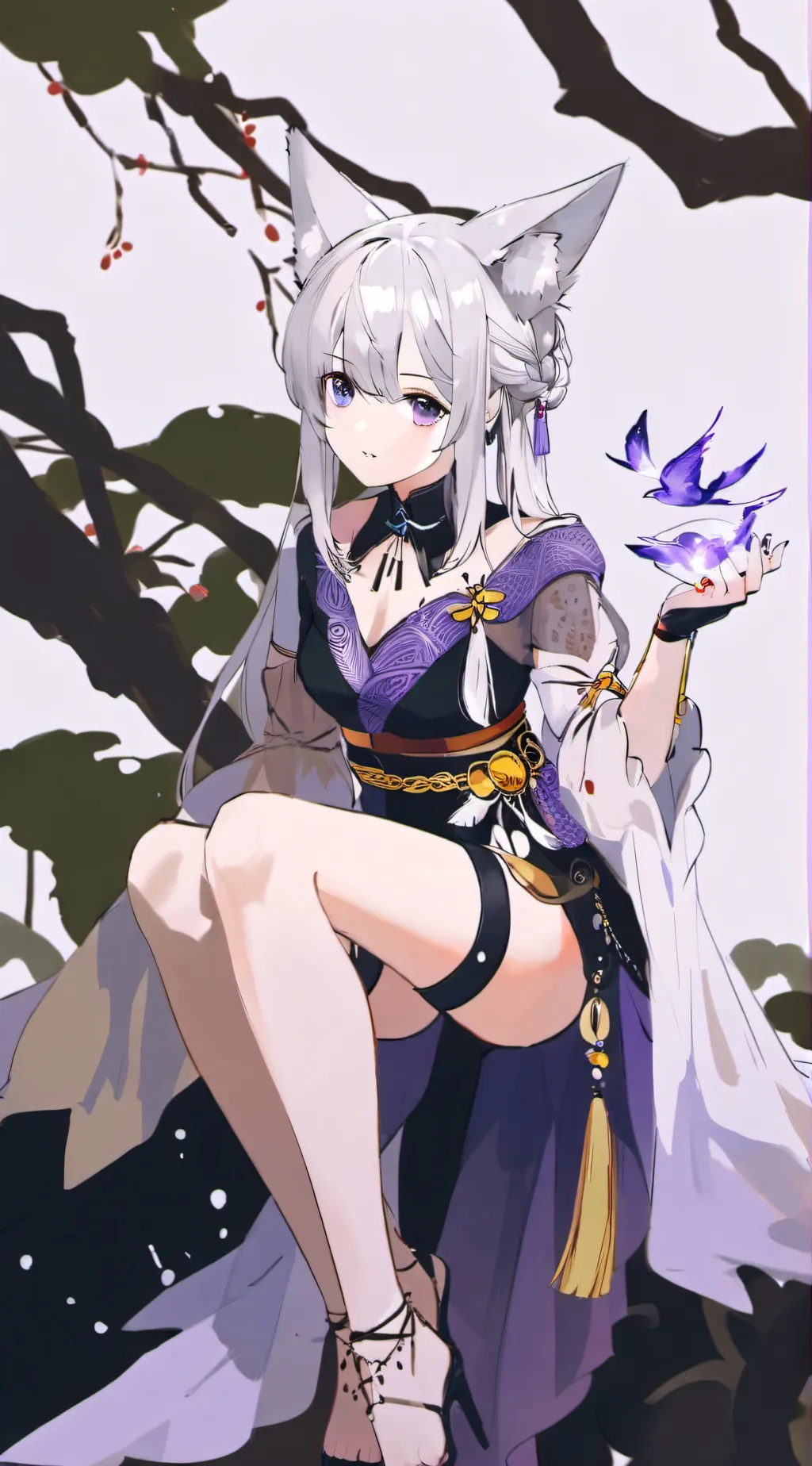 ai character: kny background