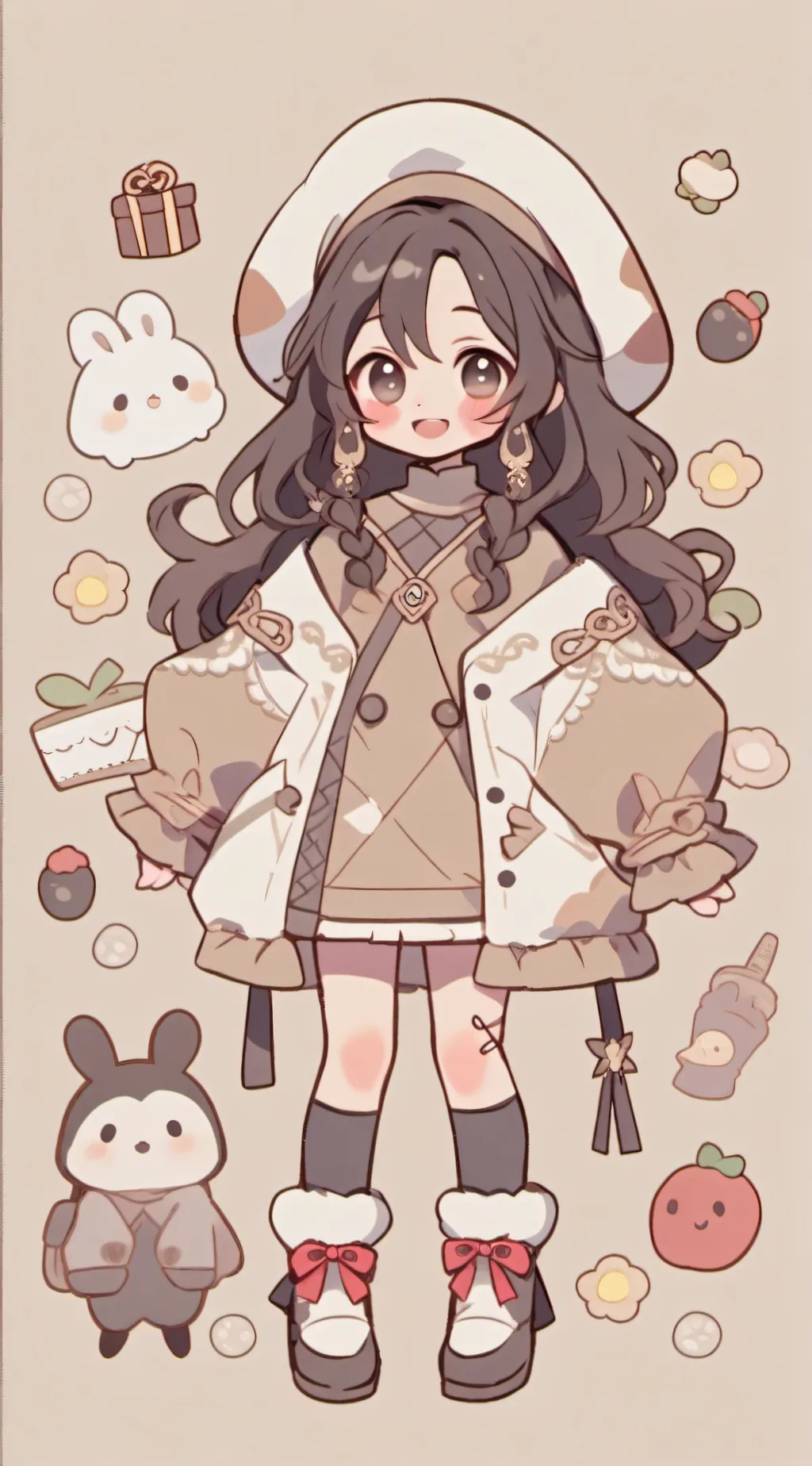 ai character: Navada  background