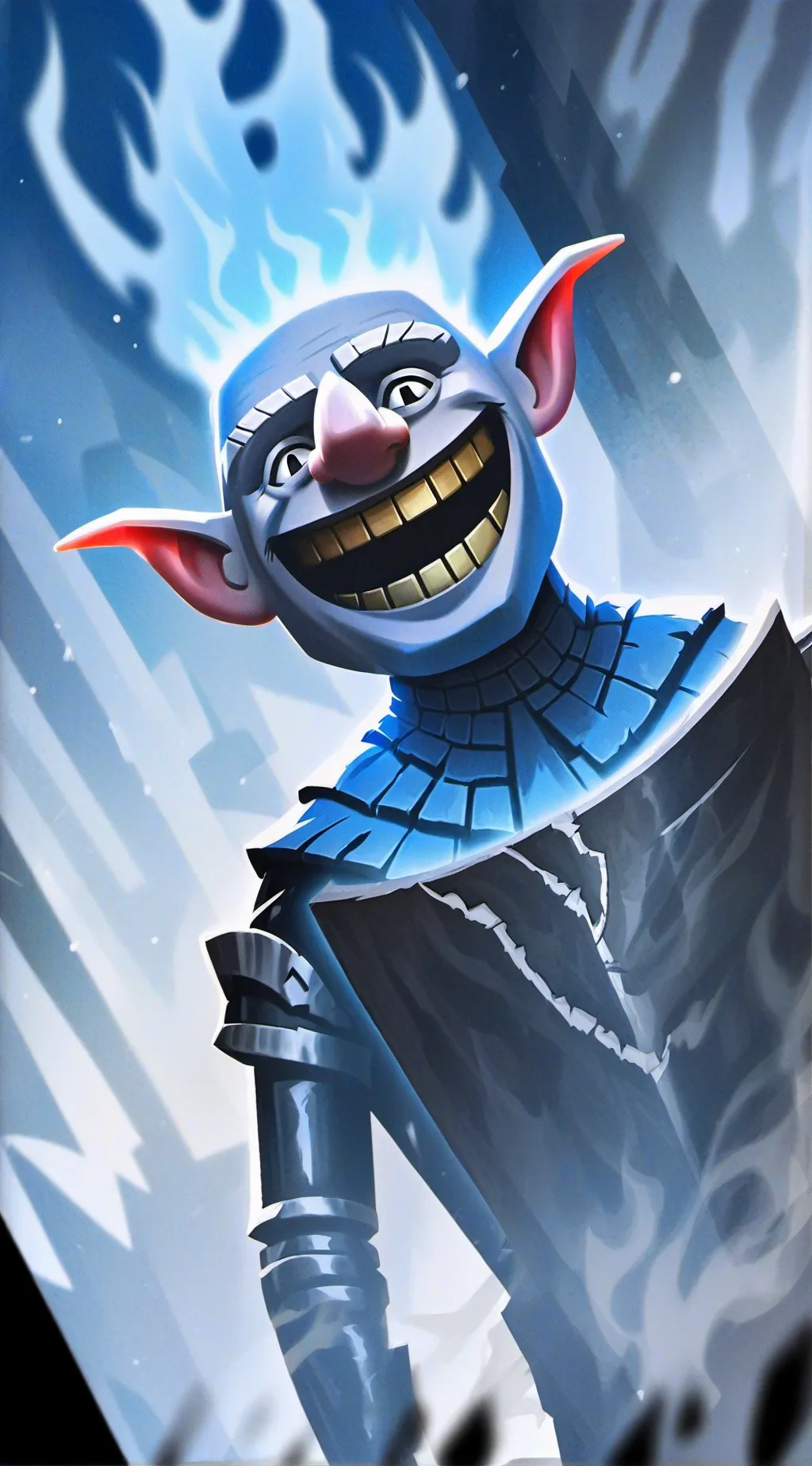 ai character: Trollge background