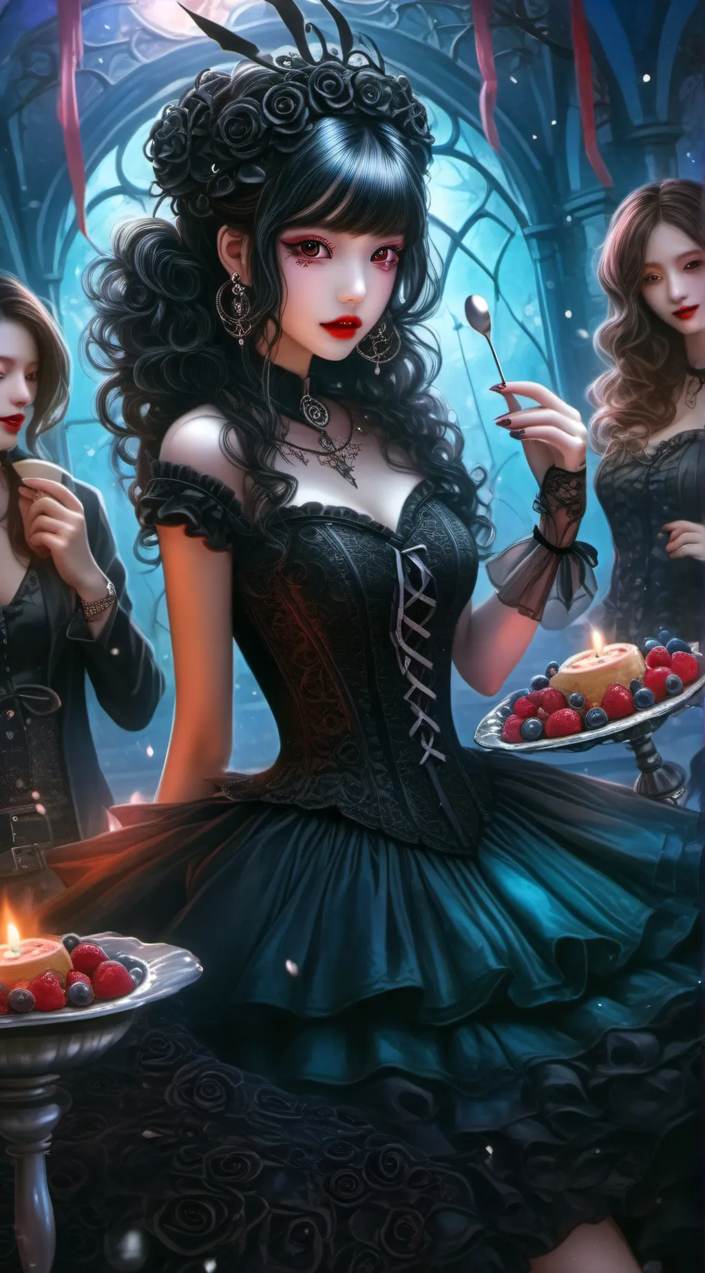 ai character: Last Friday night  background