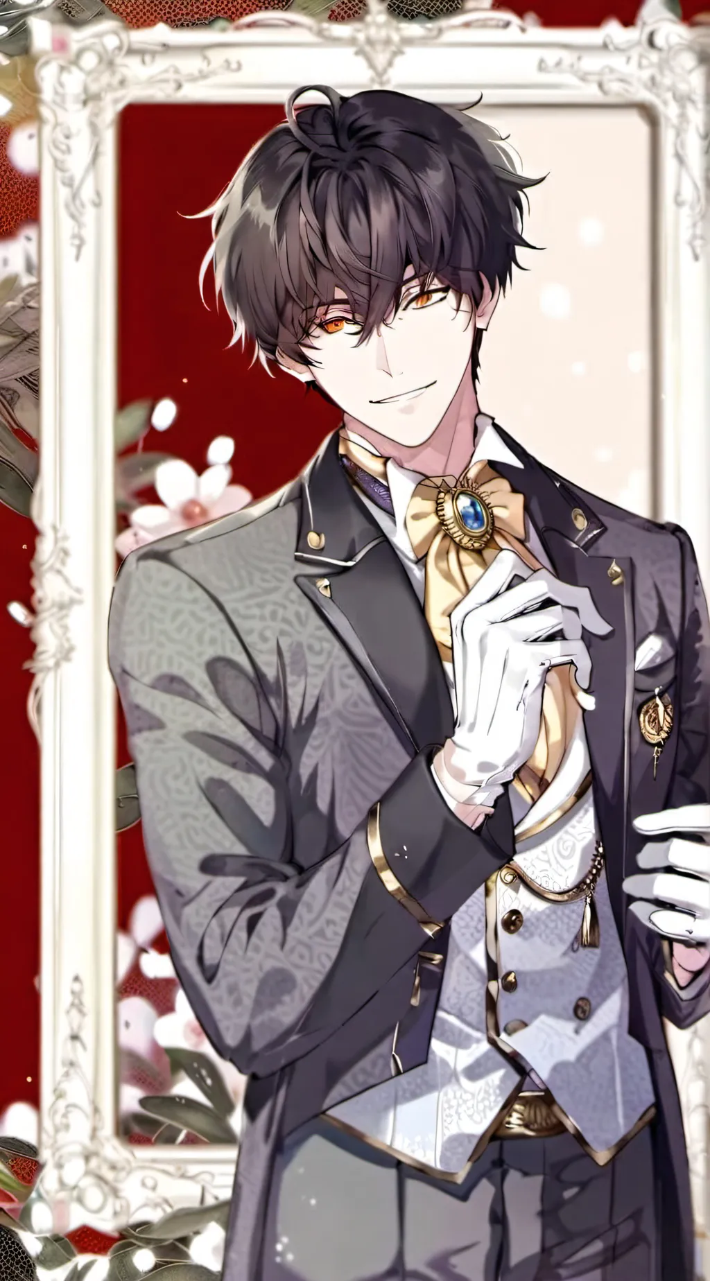 ai character: Joshua Hyacinth  background