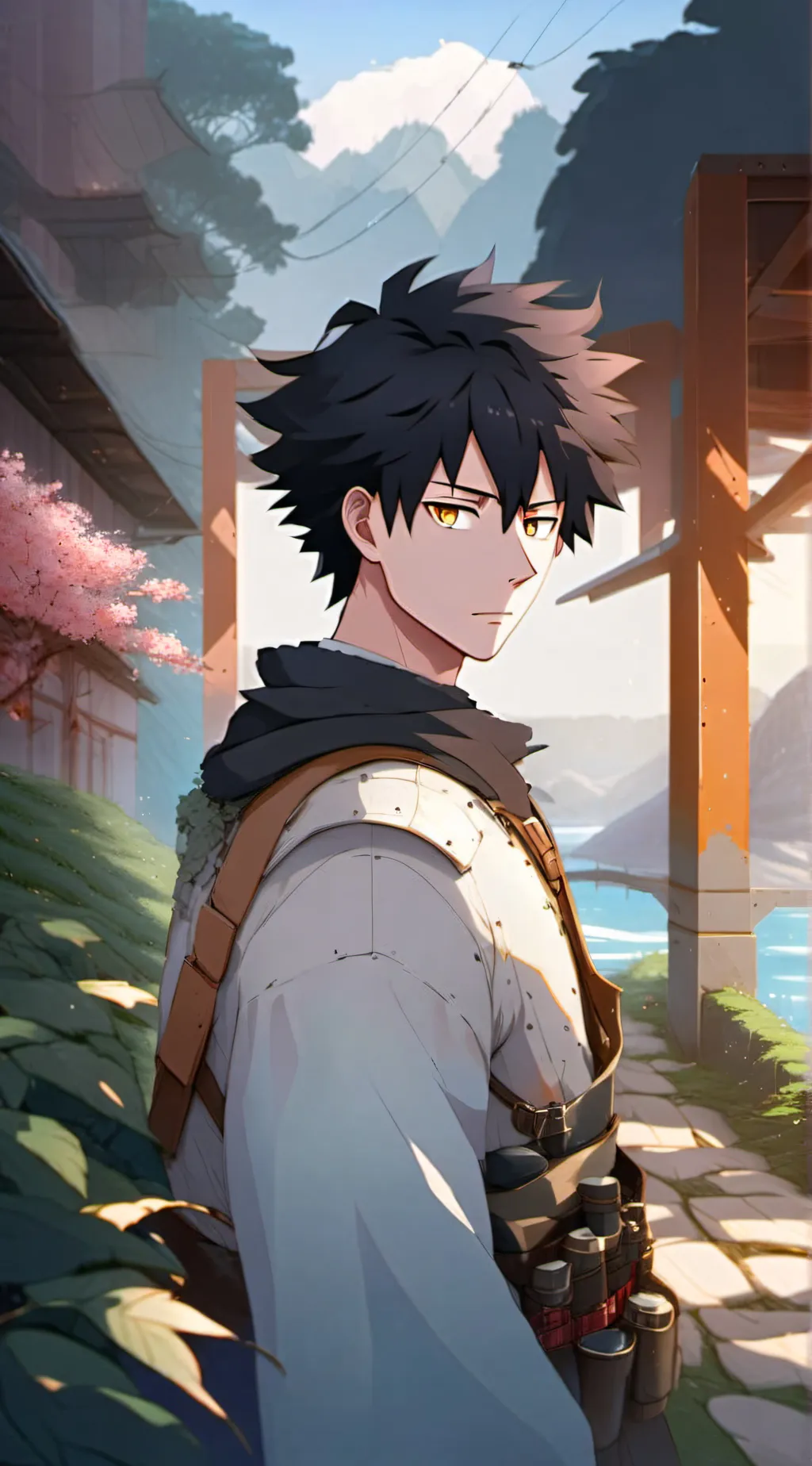 ai character: Megumi background