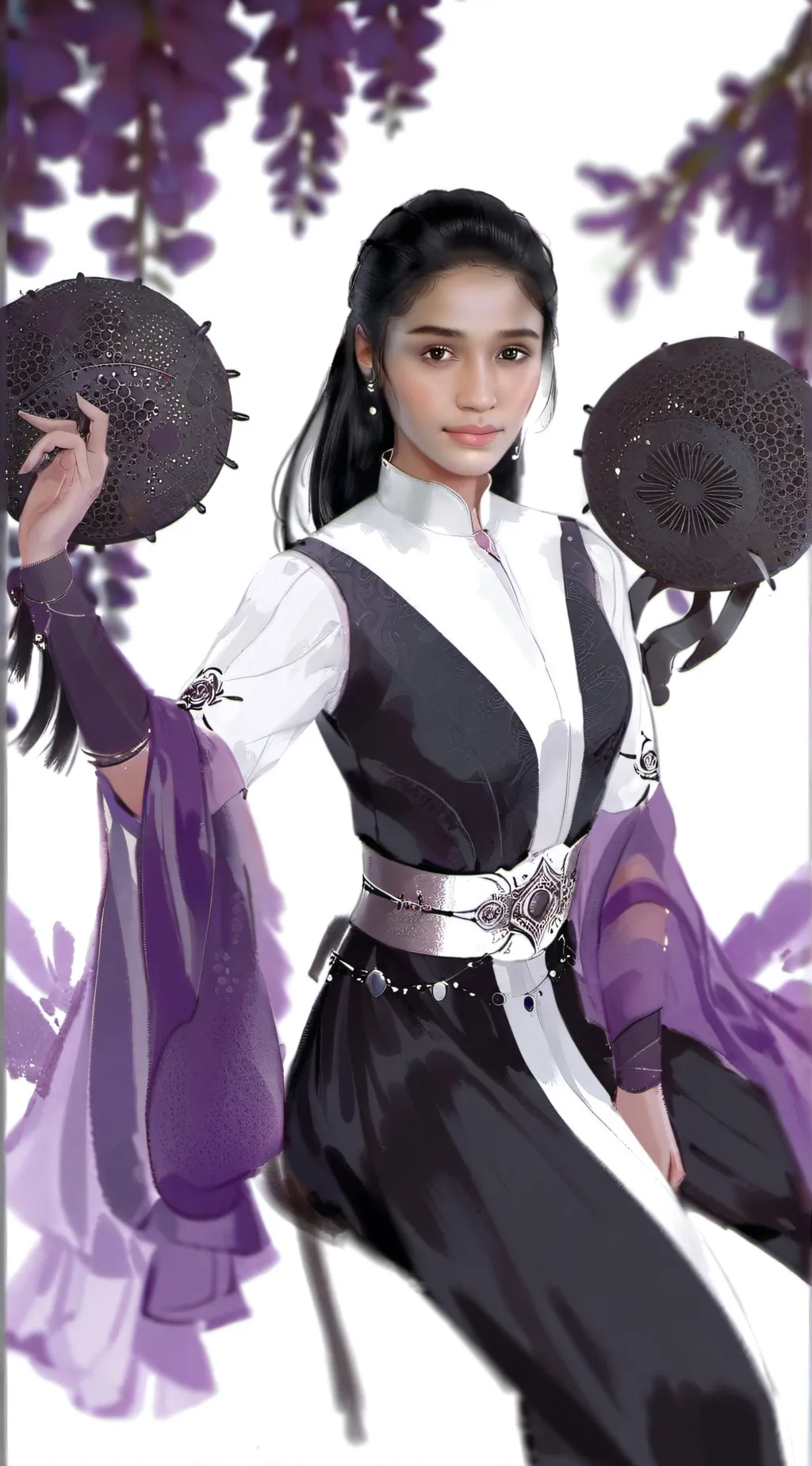 ai character: parisa  background