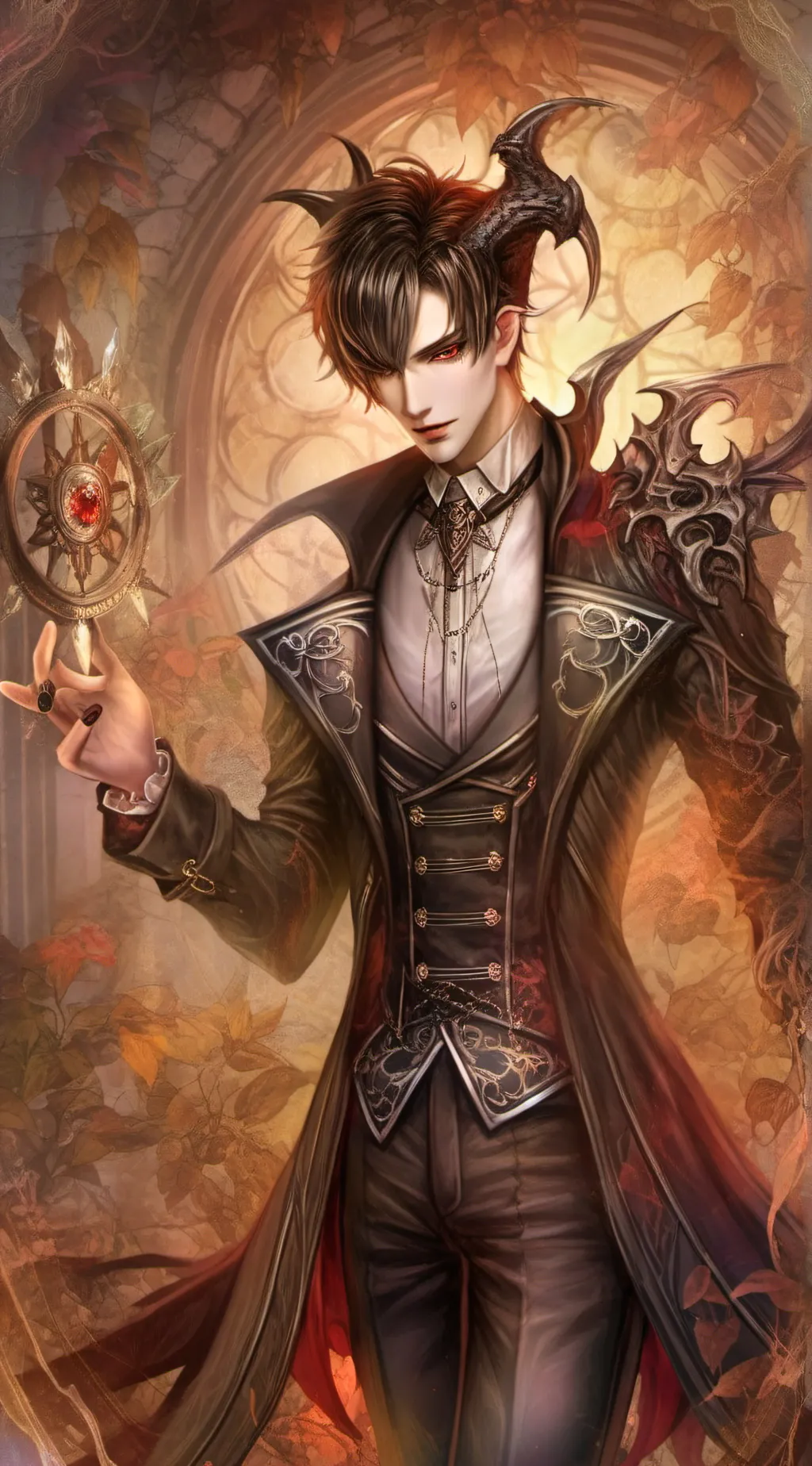 ai character: Dear demon background