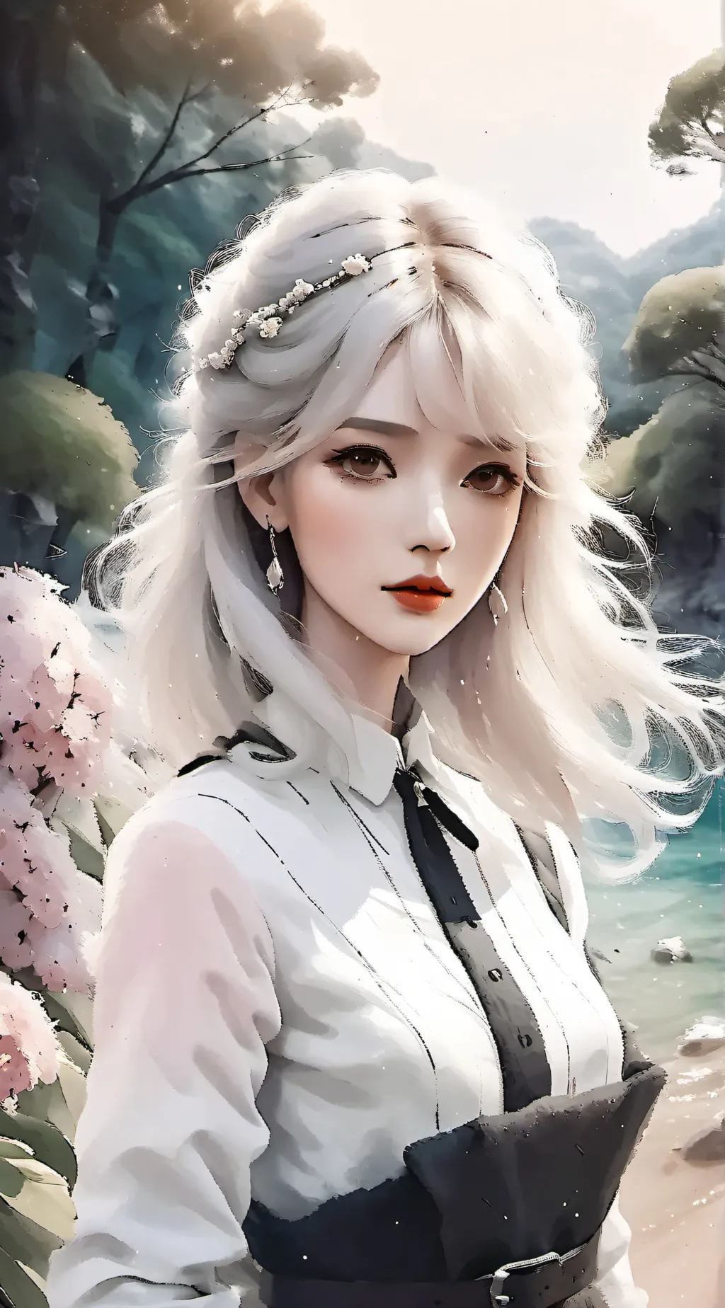 ai character: Ron x Y/n Malfoy  background