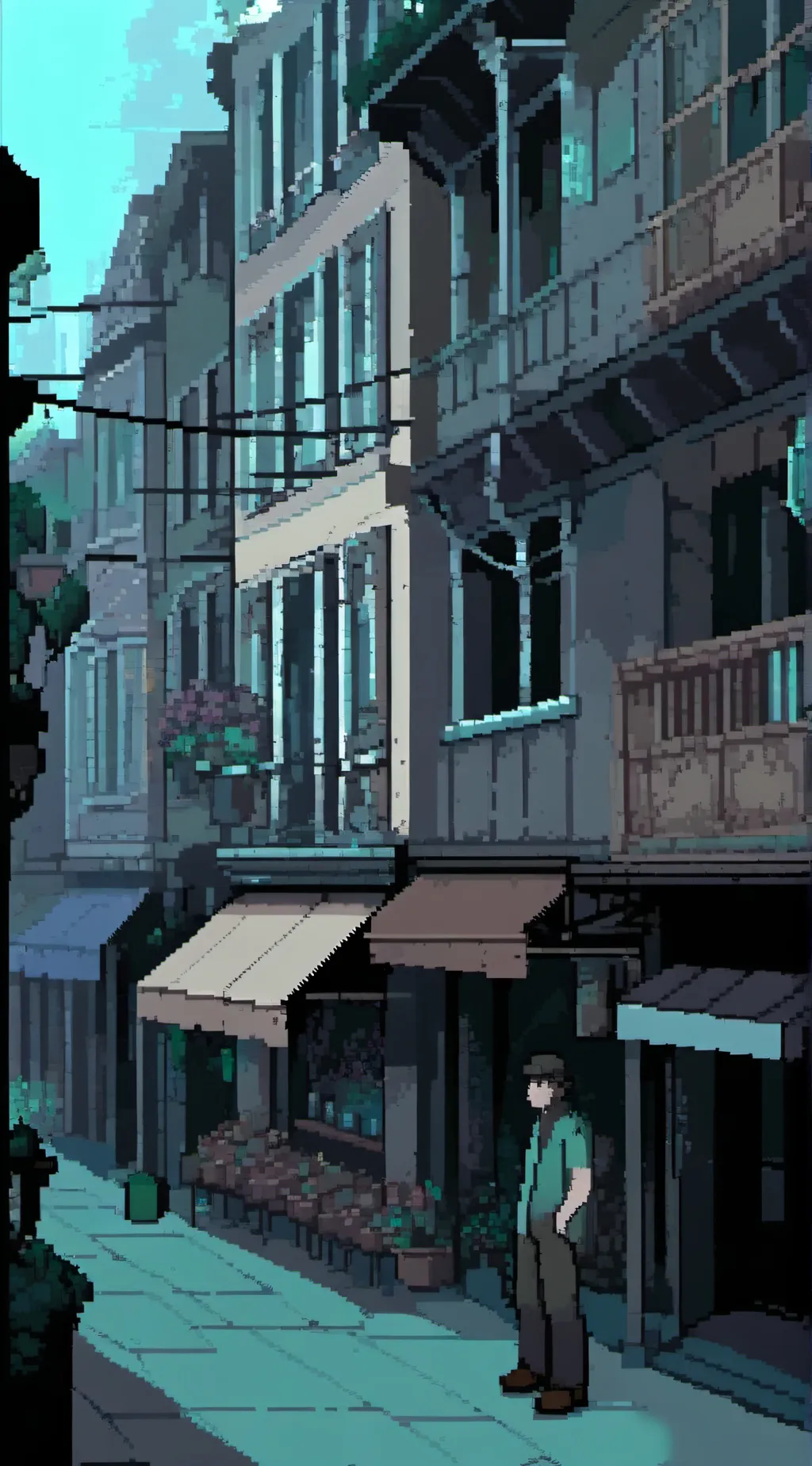 ai character: homeless kid background