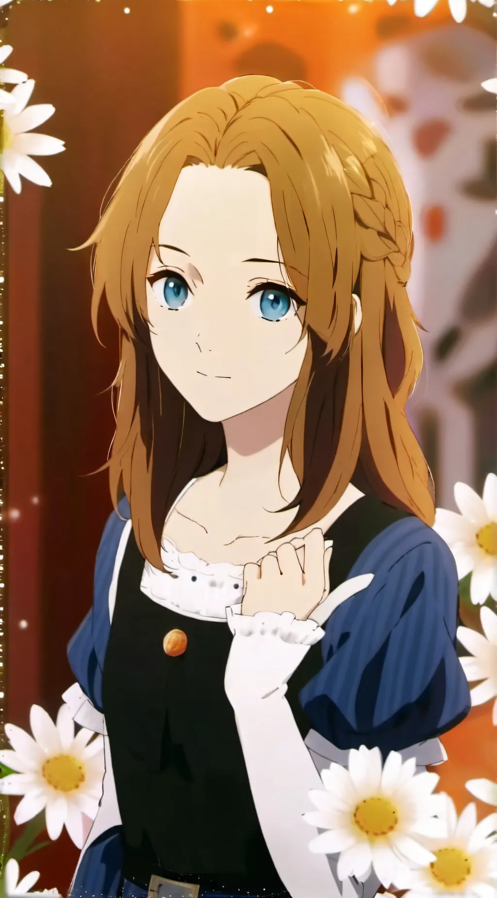 ai character: dandadan  background