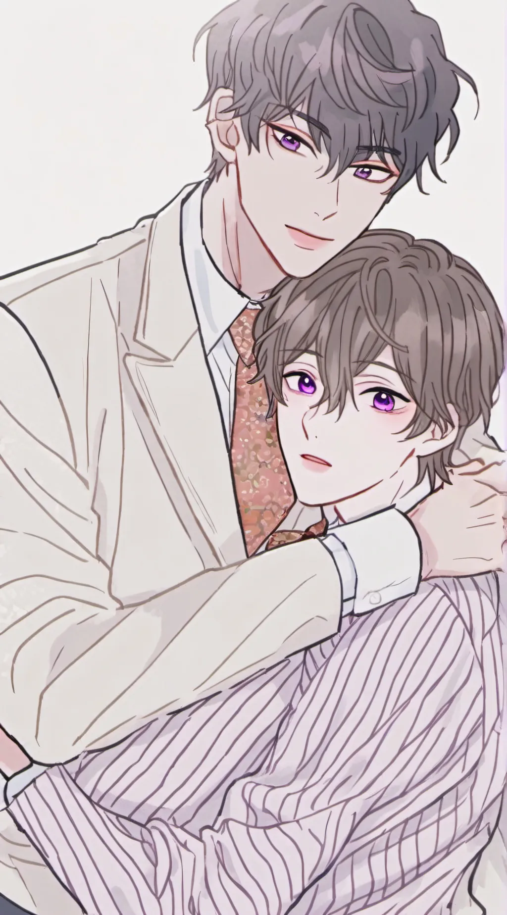 ai character: daddy's boy😗 background