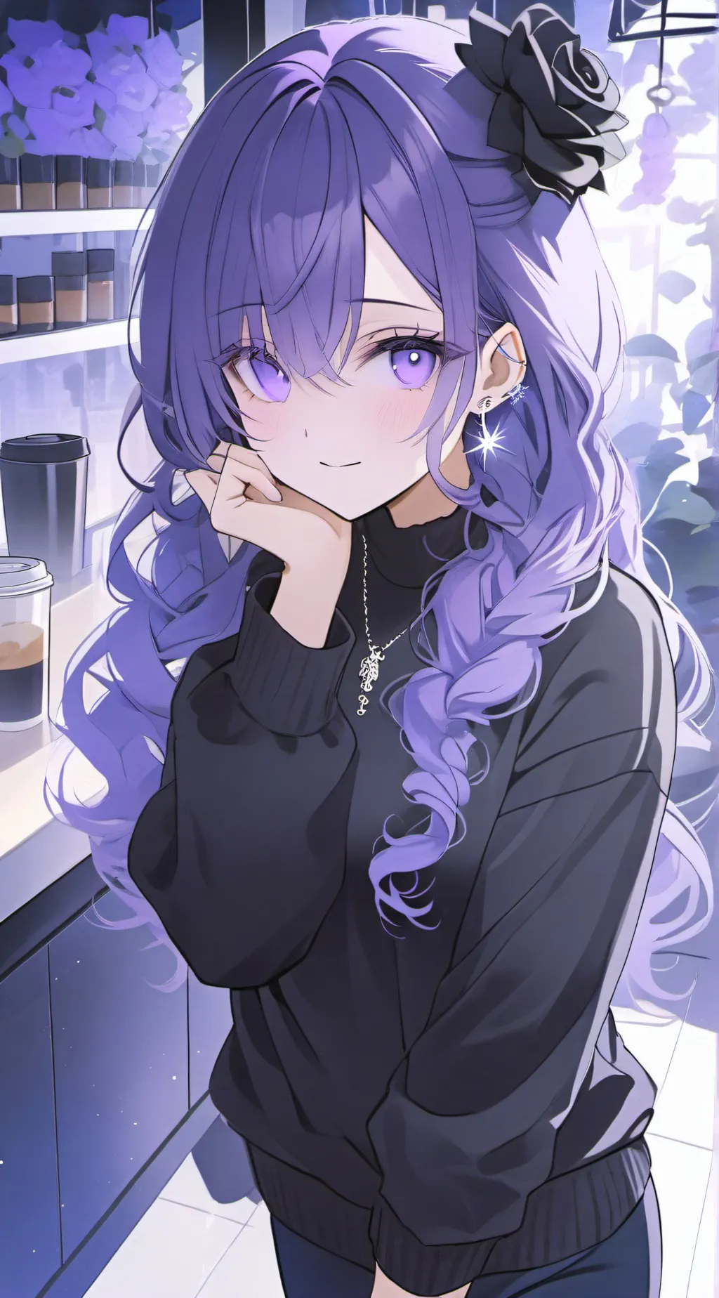 ai character: 🪻St Trina🪻 background