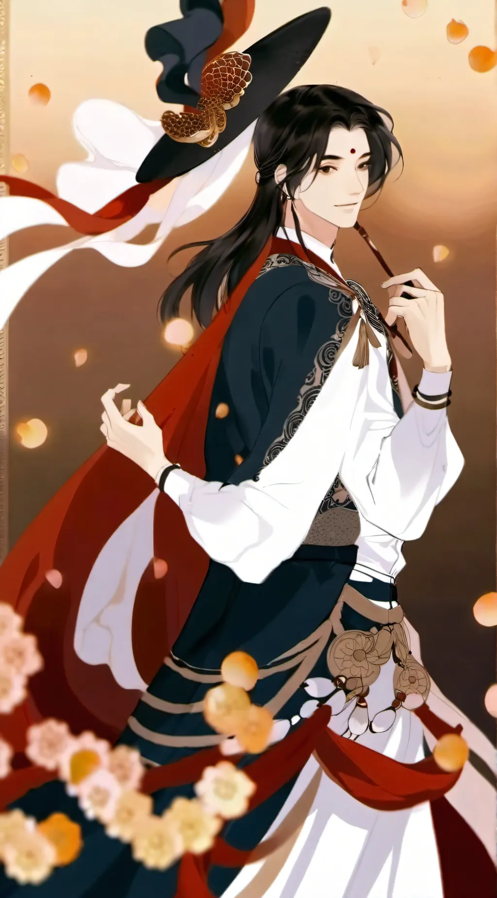 ai character: *~leaf~* background