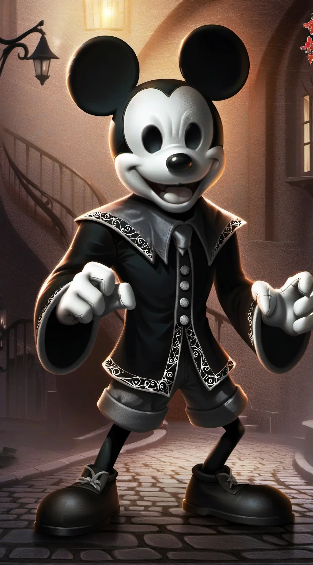 ai character: Suicide Mouse background