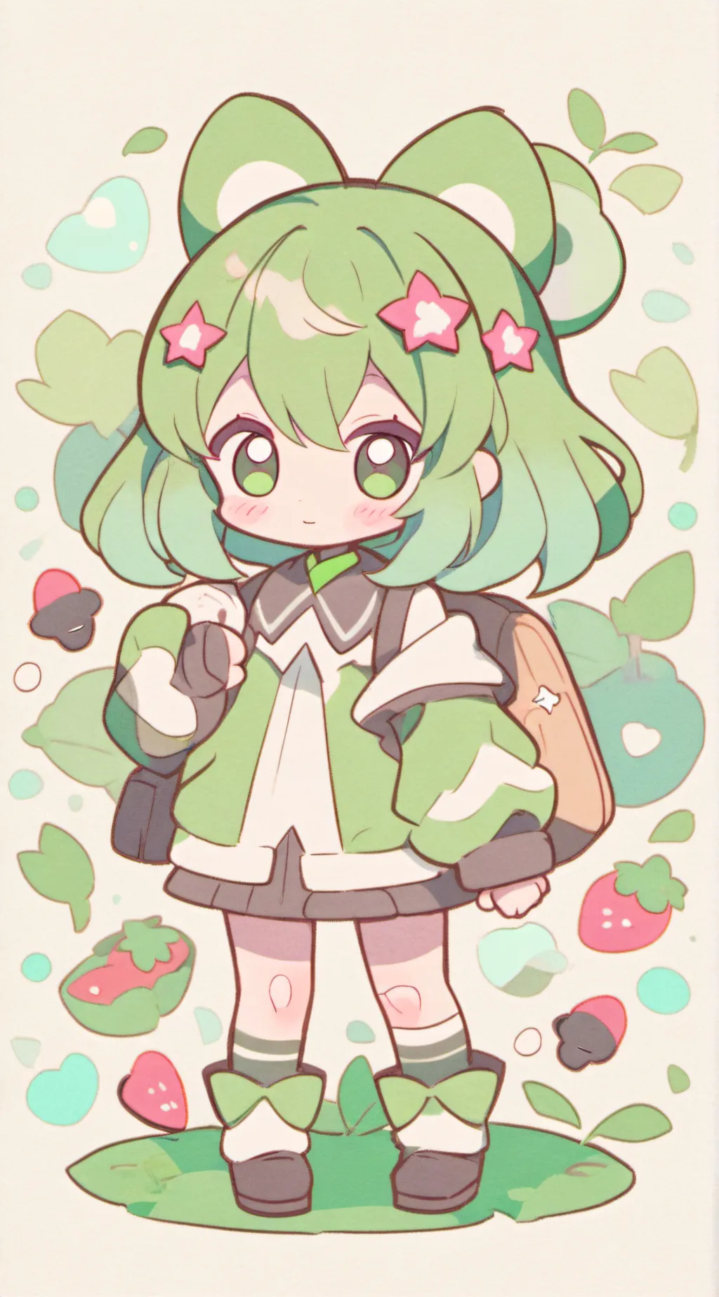 ai character: New critters! background