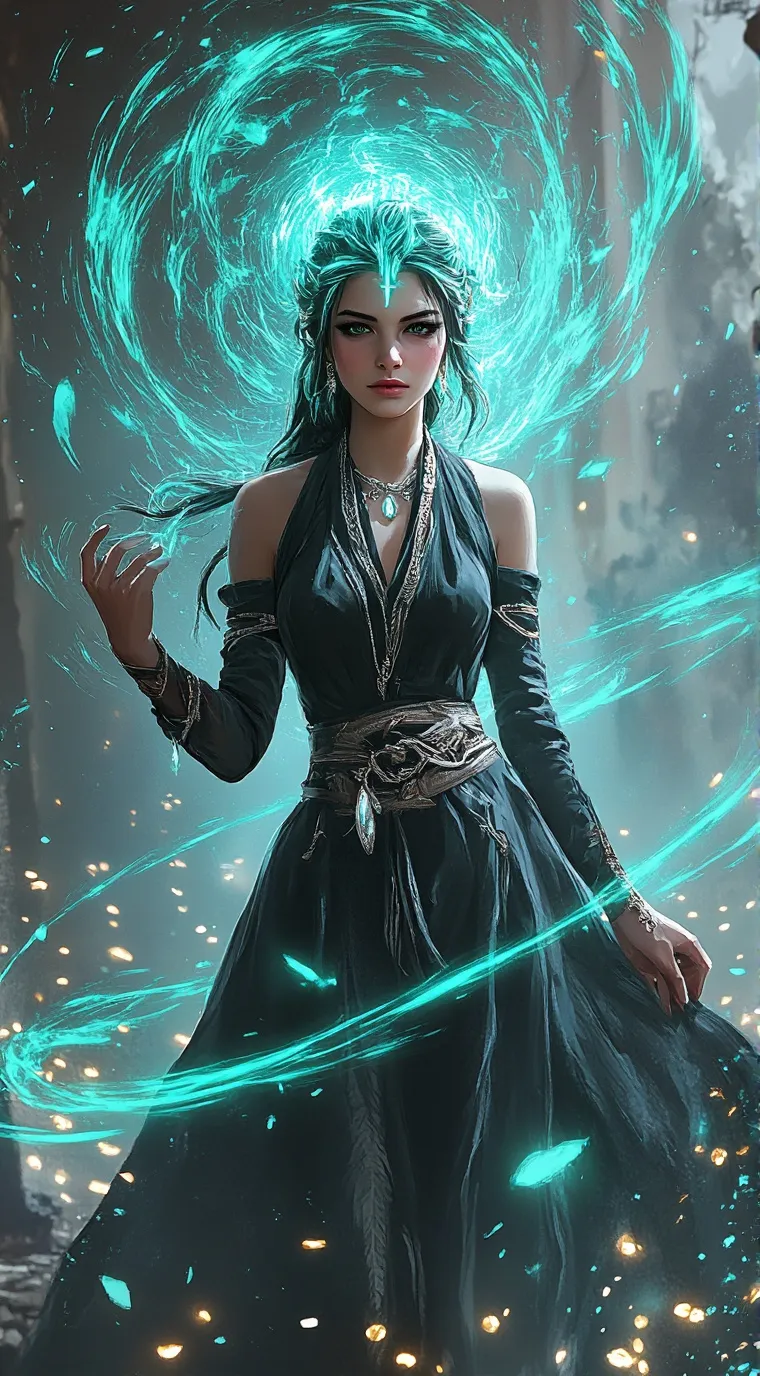 ai character: kang yuna y hyera background