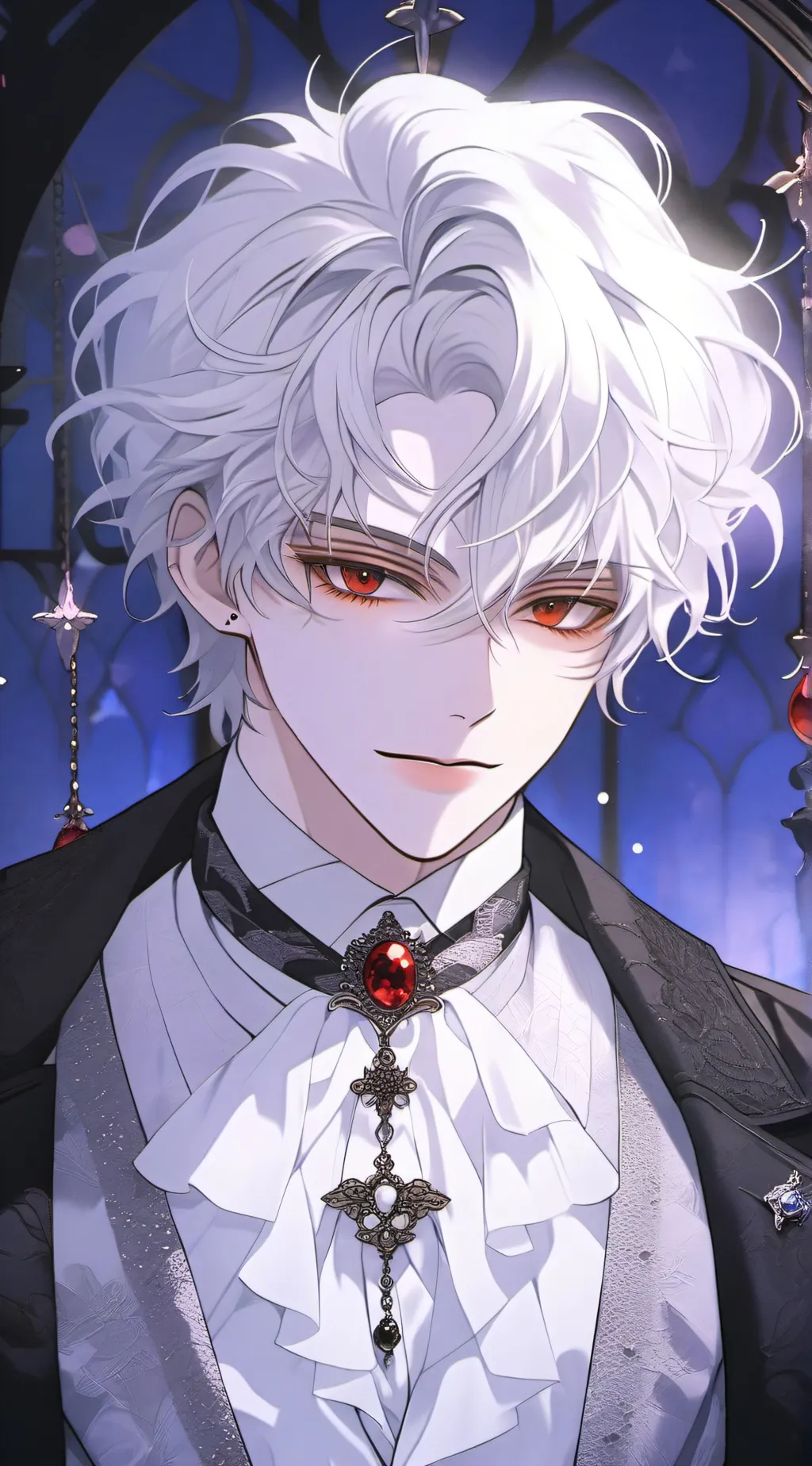 ai character: ￼ Nick background