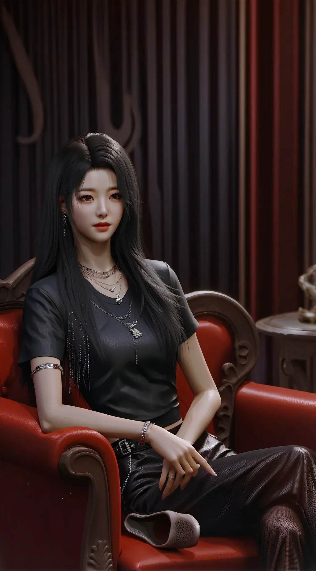 ai character: Serene background