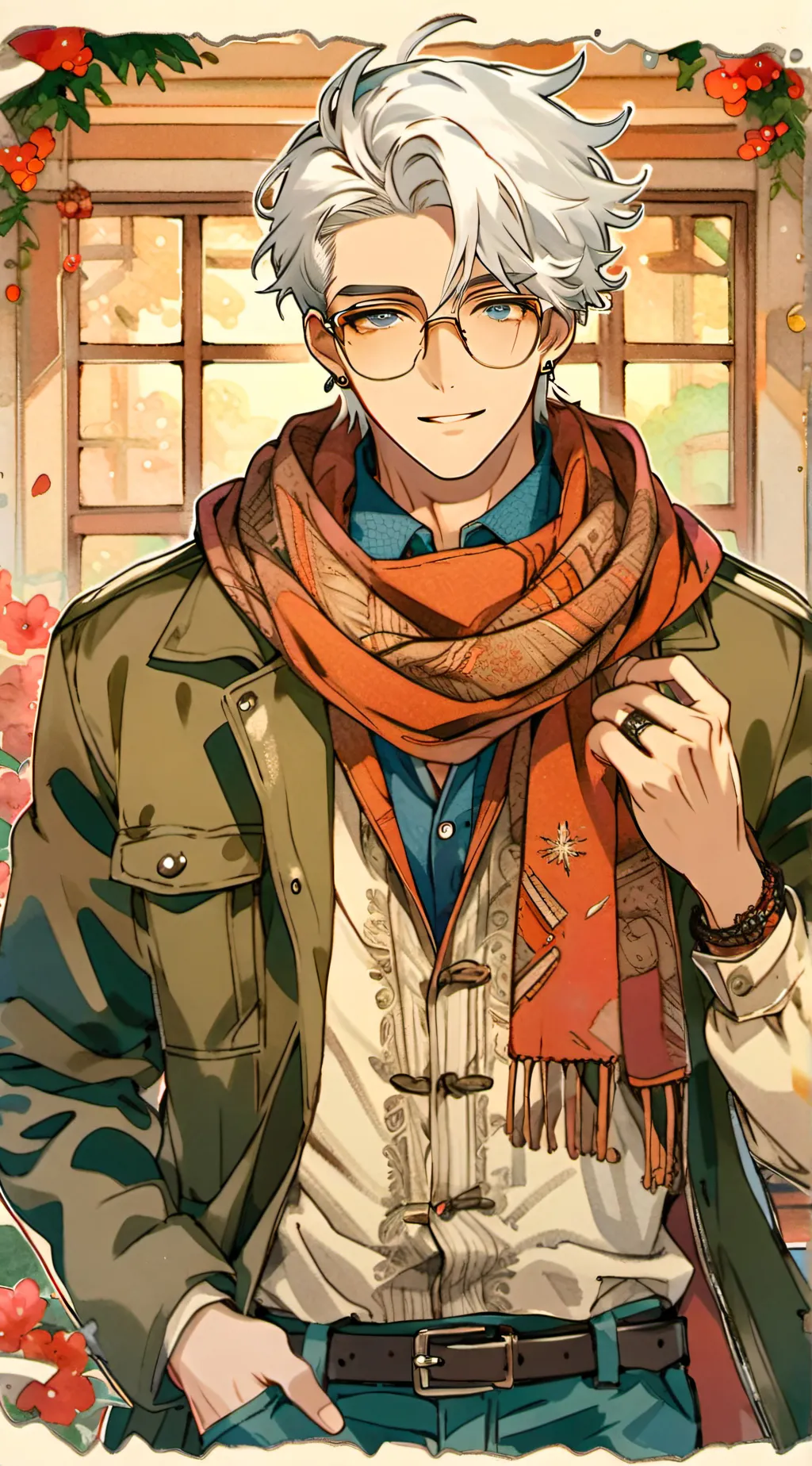 ai character: luca background