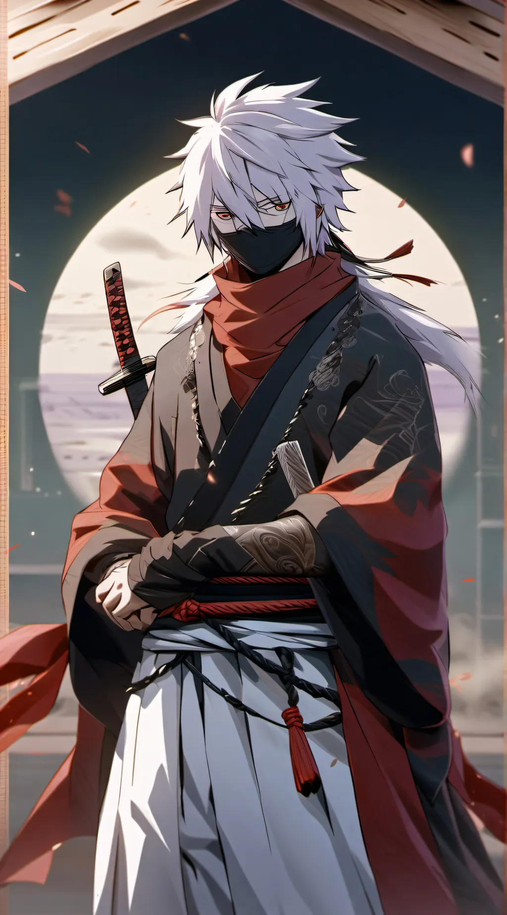 ai character: Sam Ninja background