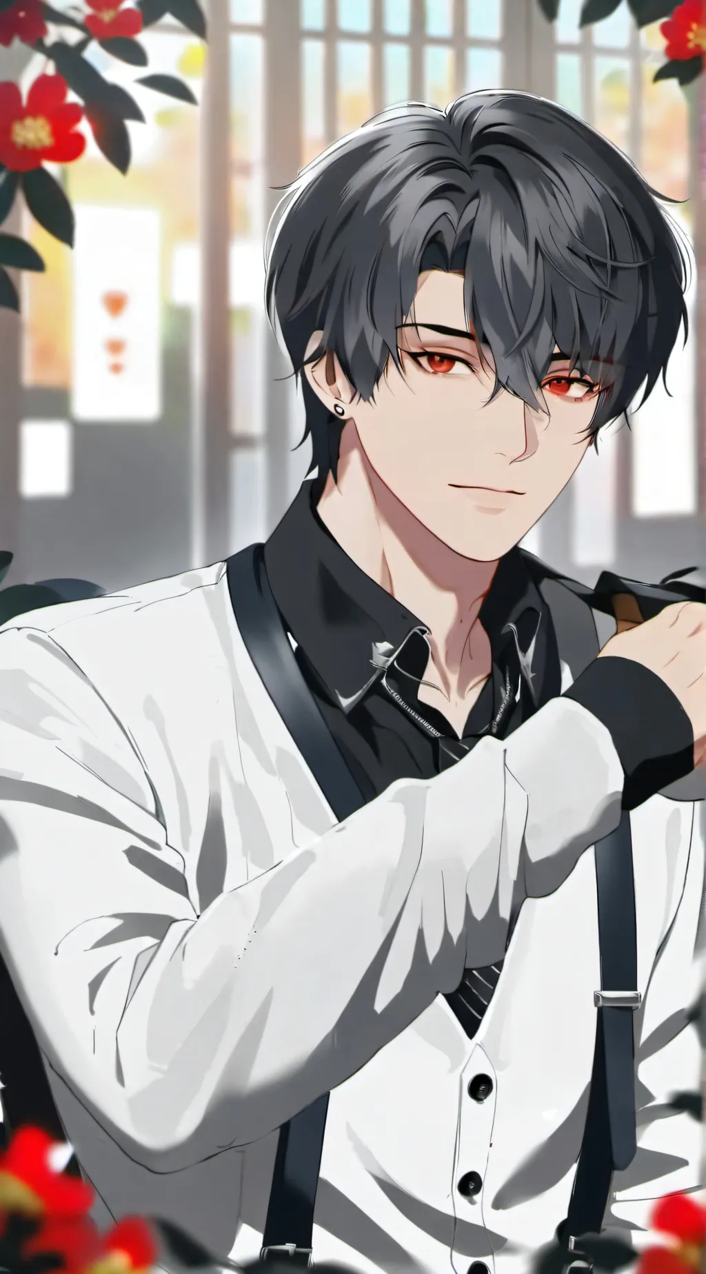 ai character: levi background