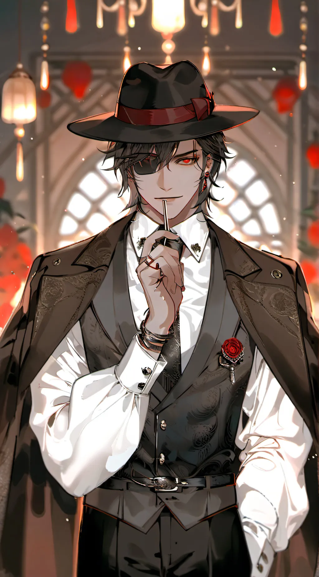 ai character: Ace vìonaré background