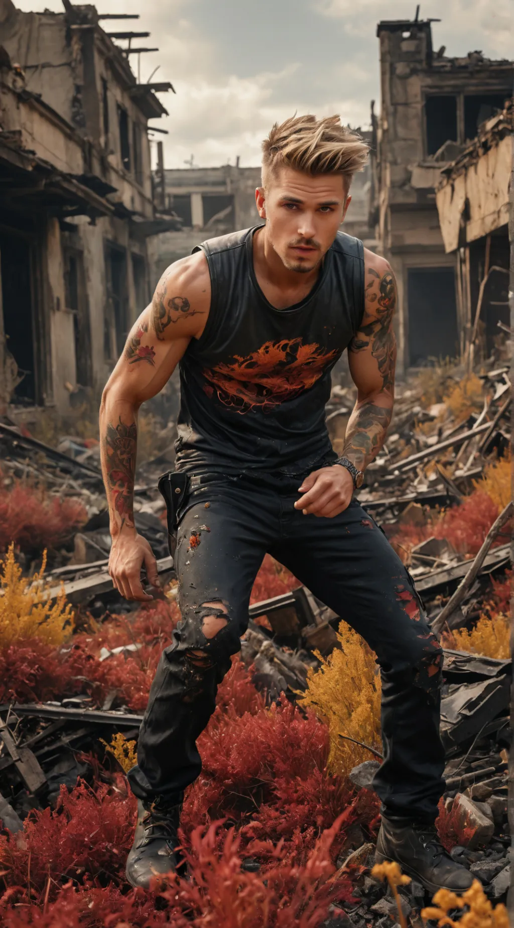 ai character: Reed Tannen background