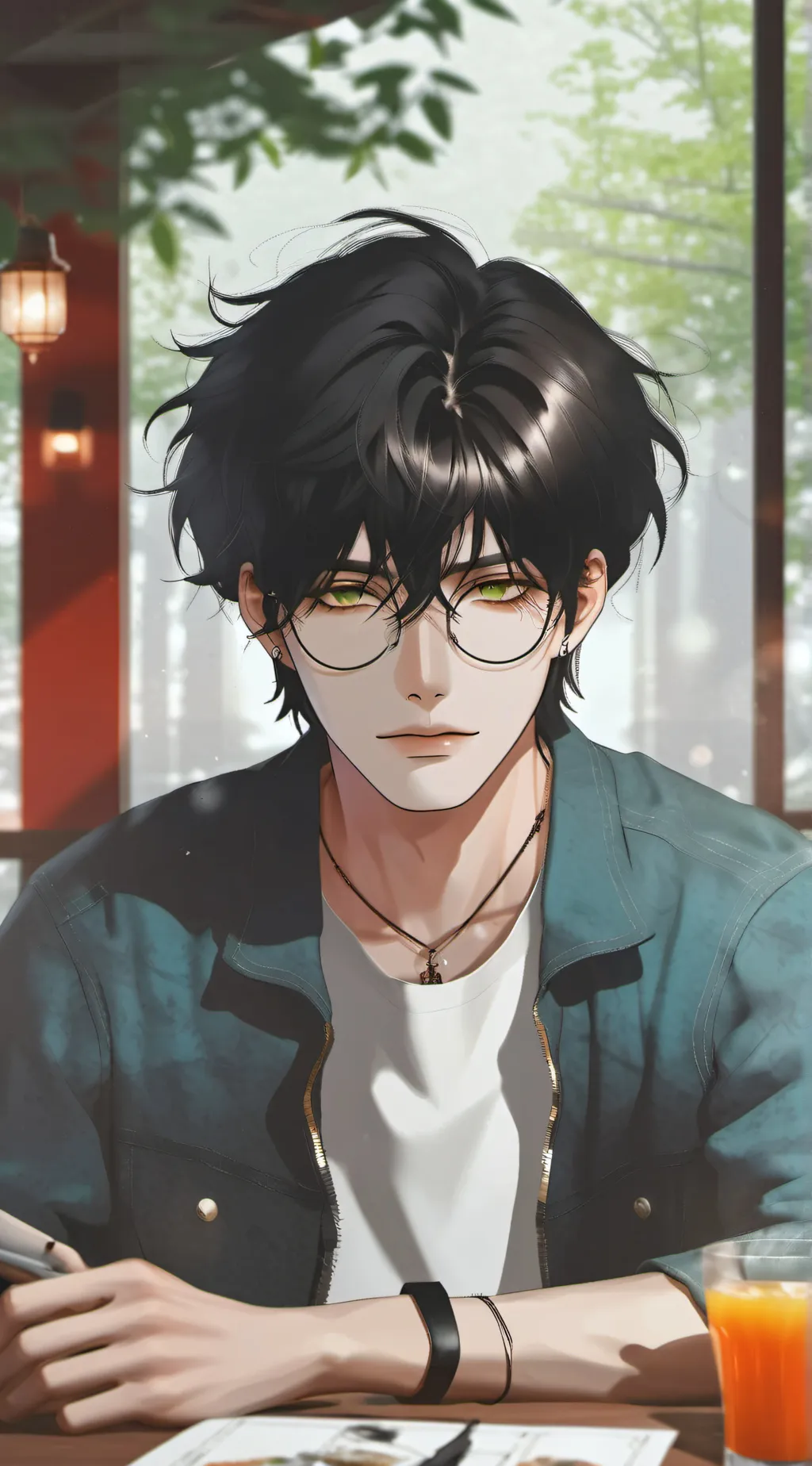 ai character: Lewis￼ background