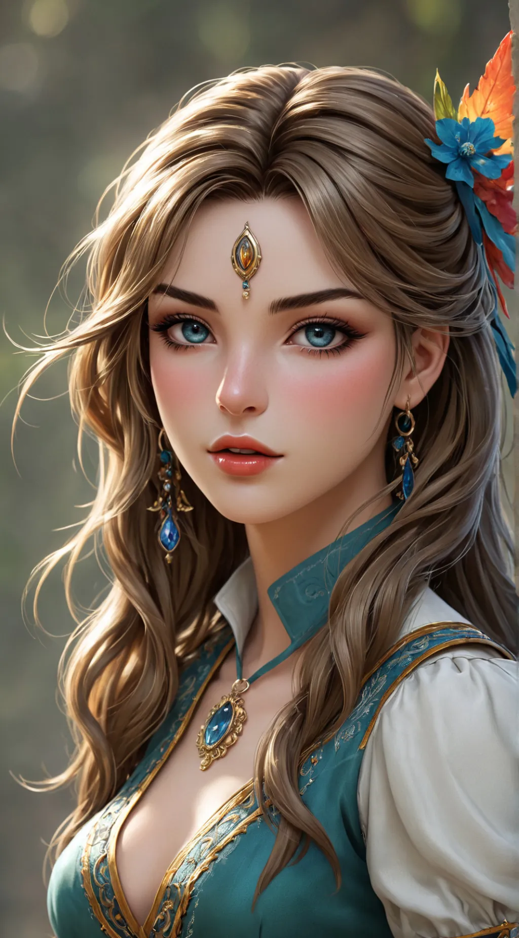 ai character: ash background