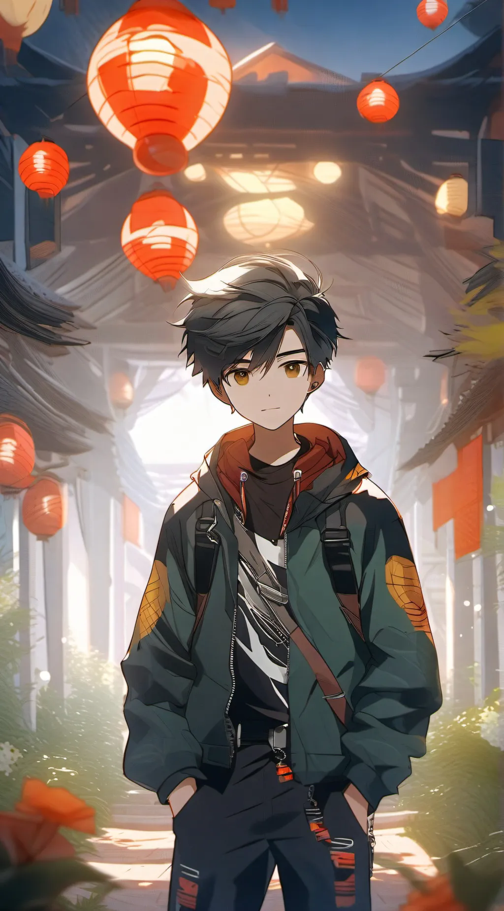 ai character: Bryce  background