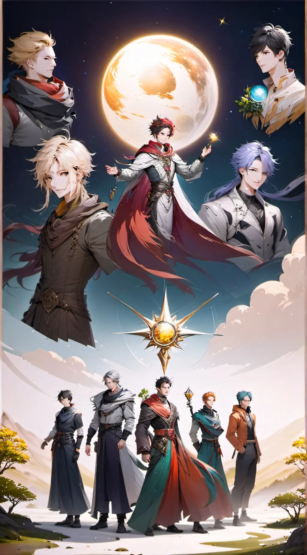 ai character: Planet Roomates background