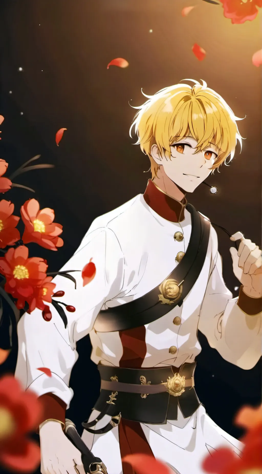 ai character: Prince George  background